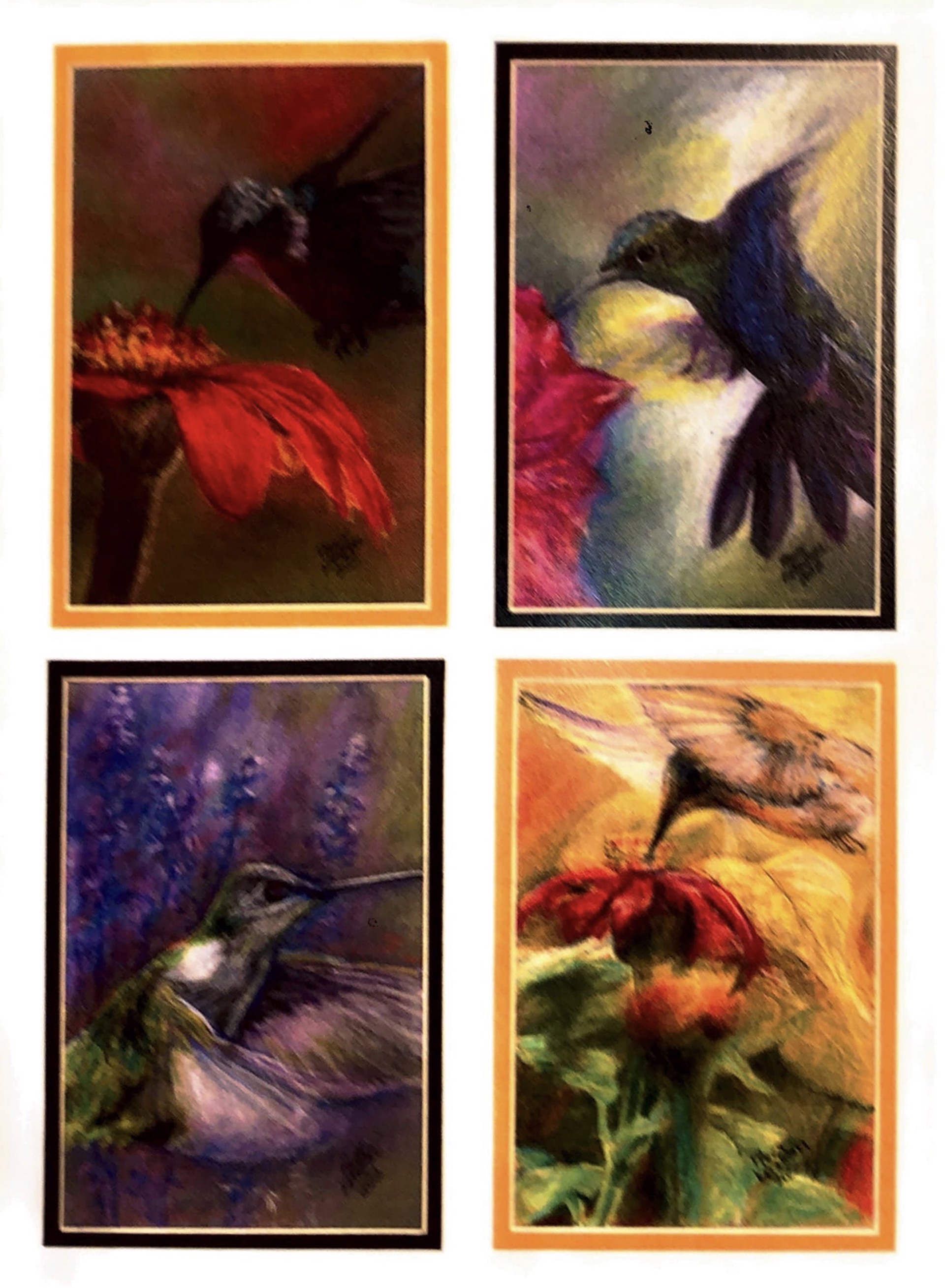 Hummingbirds by Peggy Krehbiel