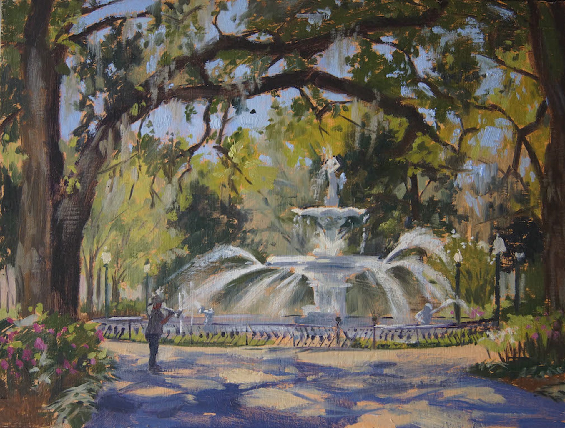 Forsyth Fountain by Megan K. Euell