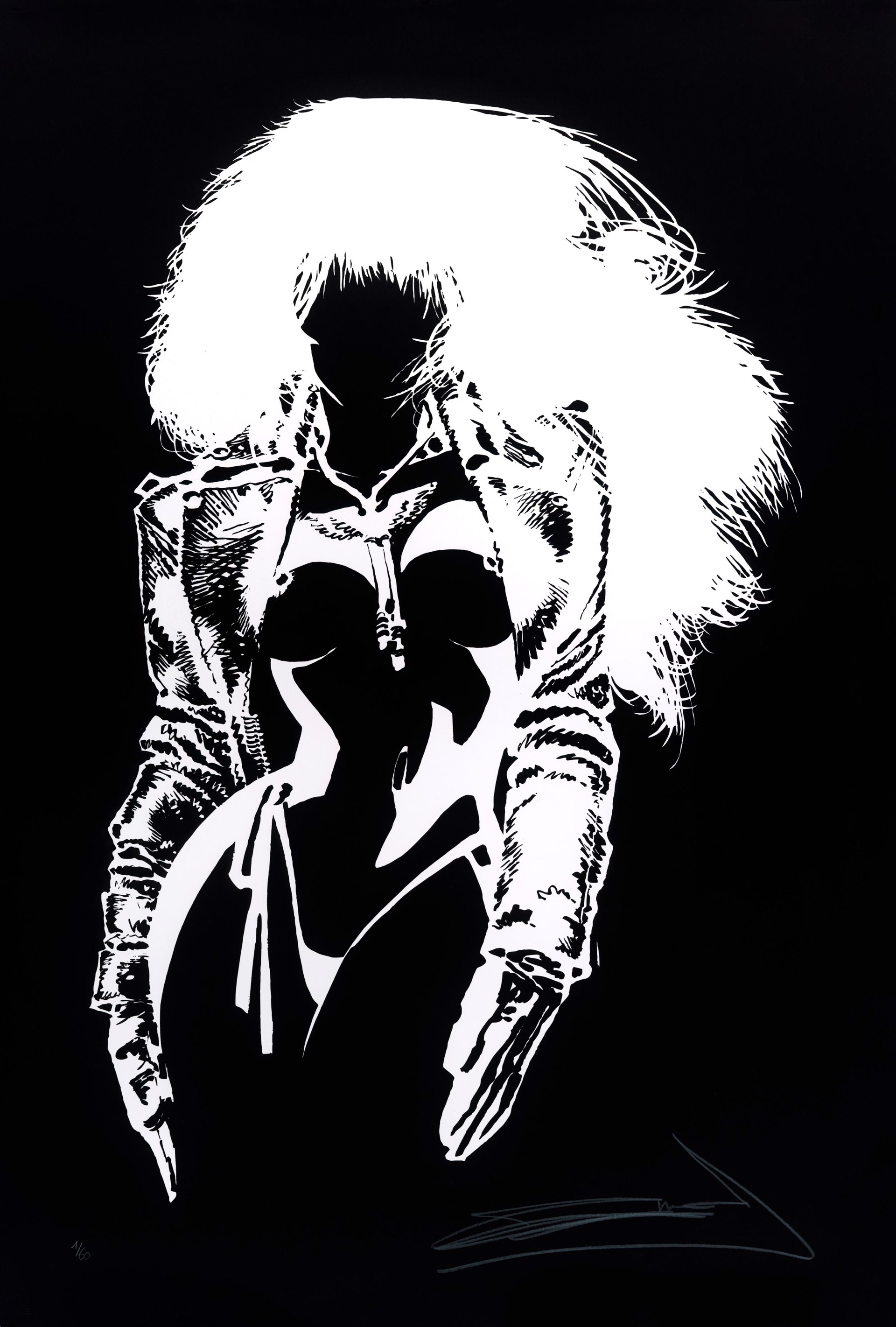 Sin City, Nancy Callahan, Signed, Edition Number VI to X by Frank Miller