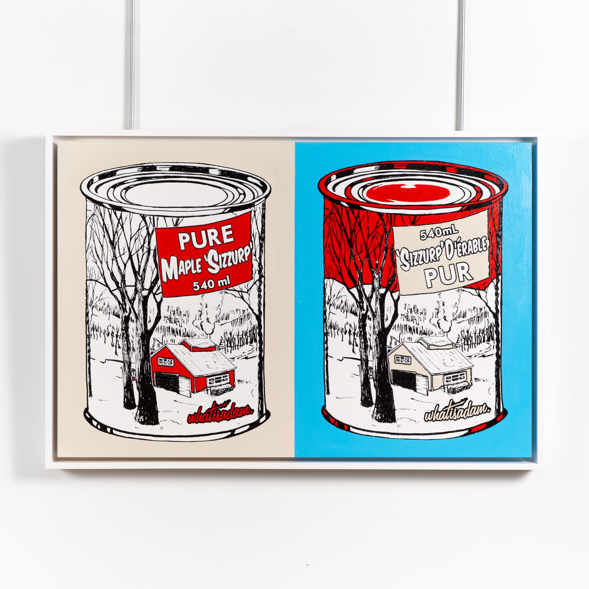 Maple Can - Diptych 2 by Whatisadam