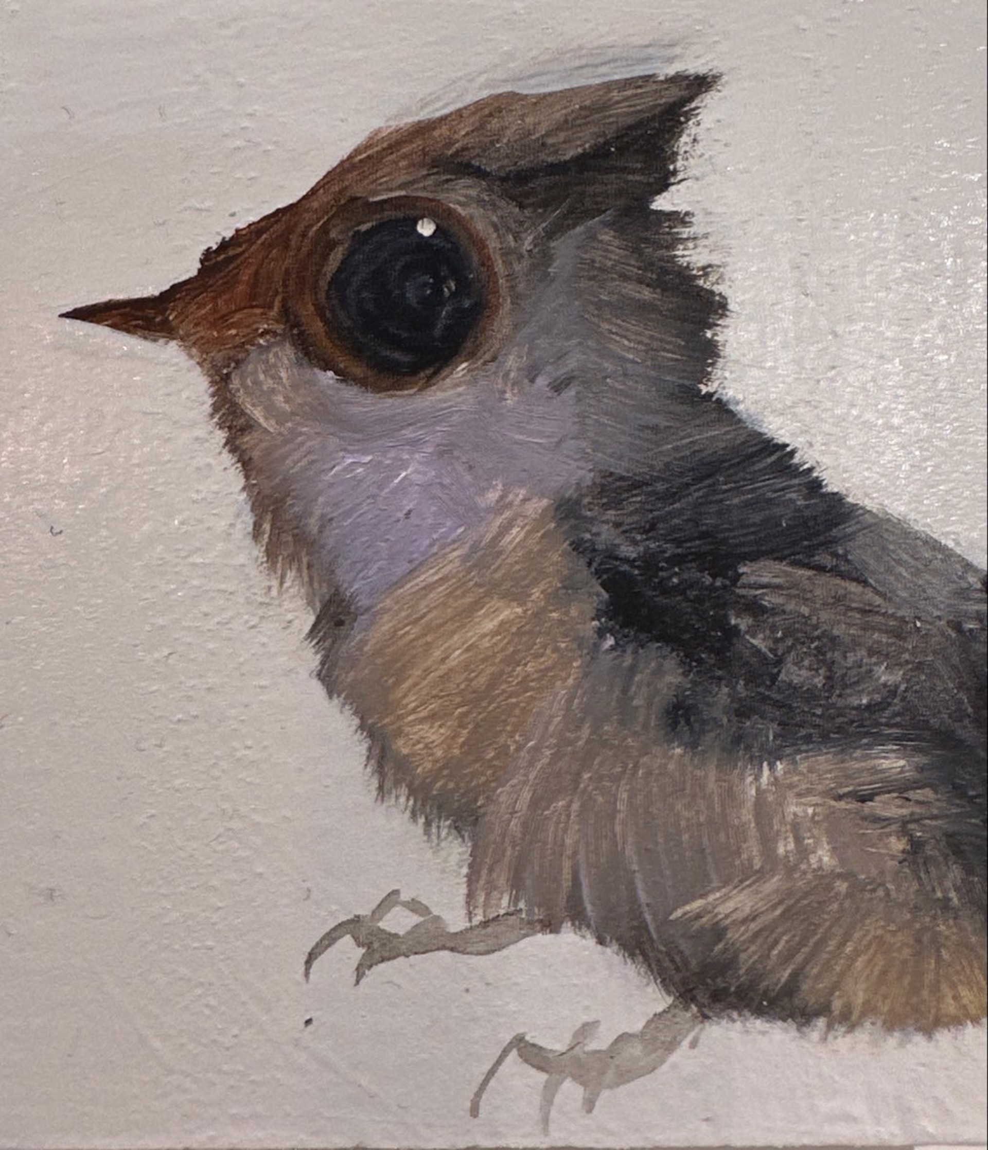Bird Block (lavender) by Diane Kilgore Condon