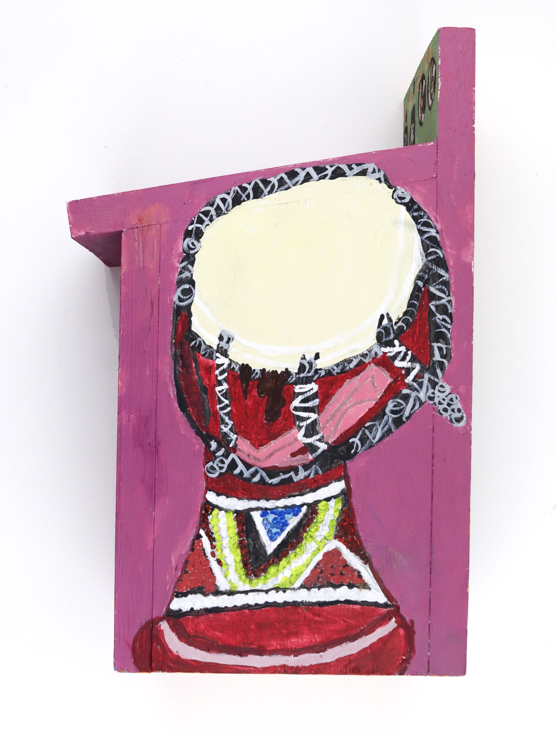 West African Cultural (Birdhouse) by Vanessa Monroe
