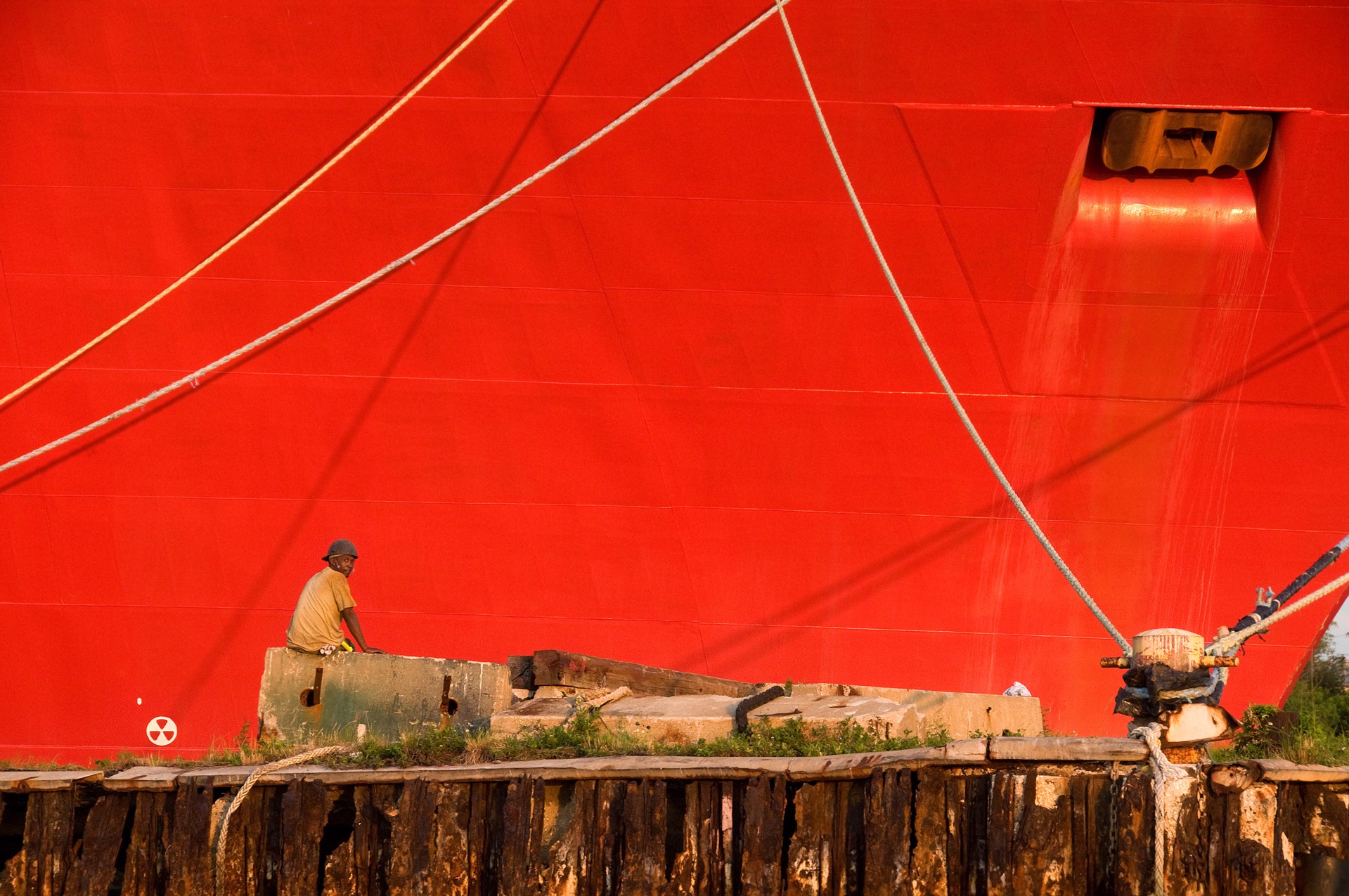 Red Ship by Carlton Ward Photography