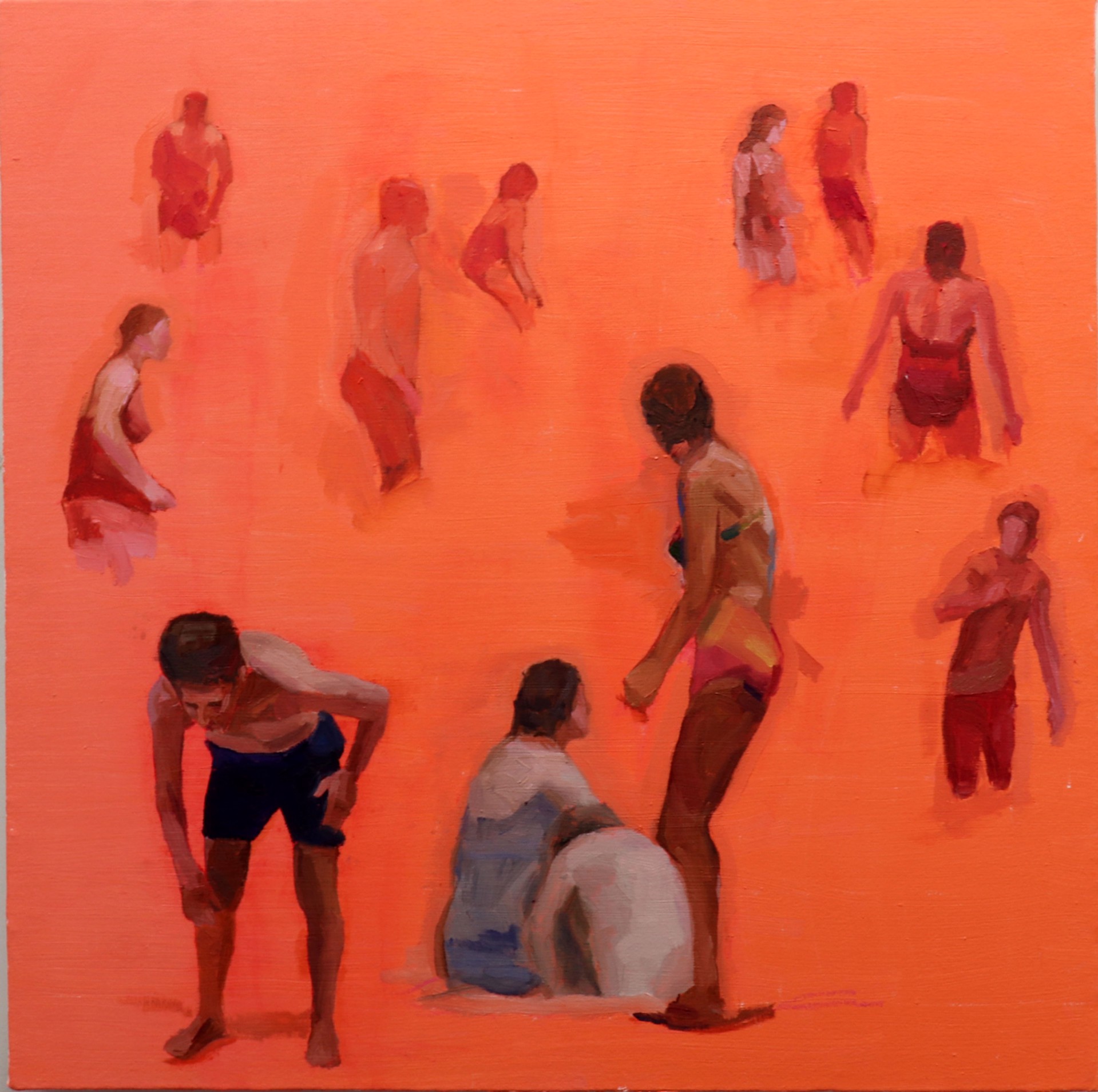 Beach (Orange) by Denyce Celentano