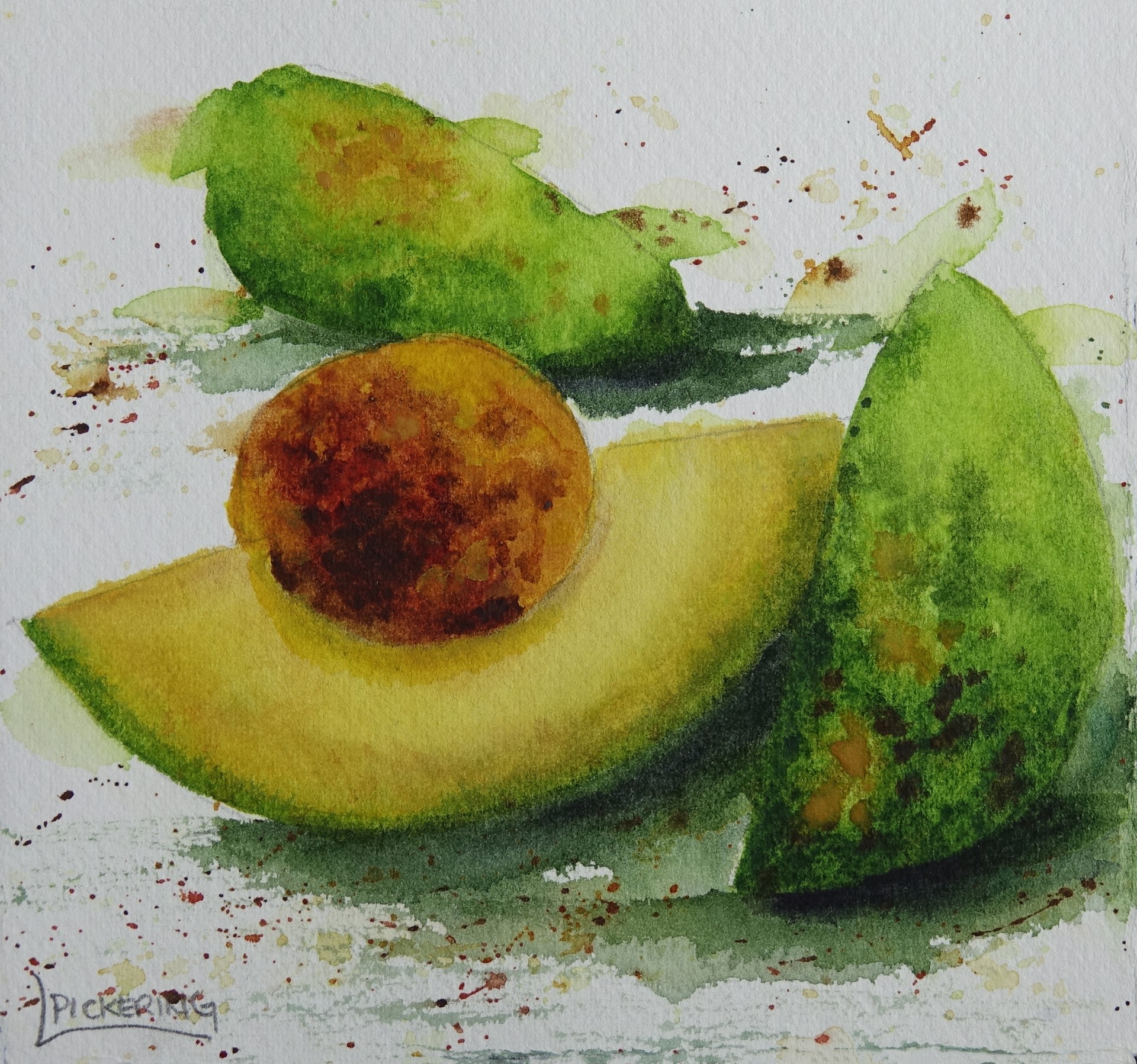 Luscious Avocados by Laura Pickering