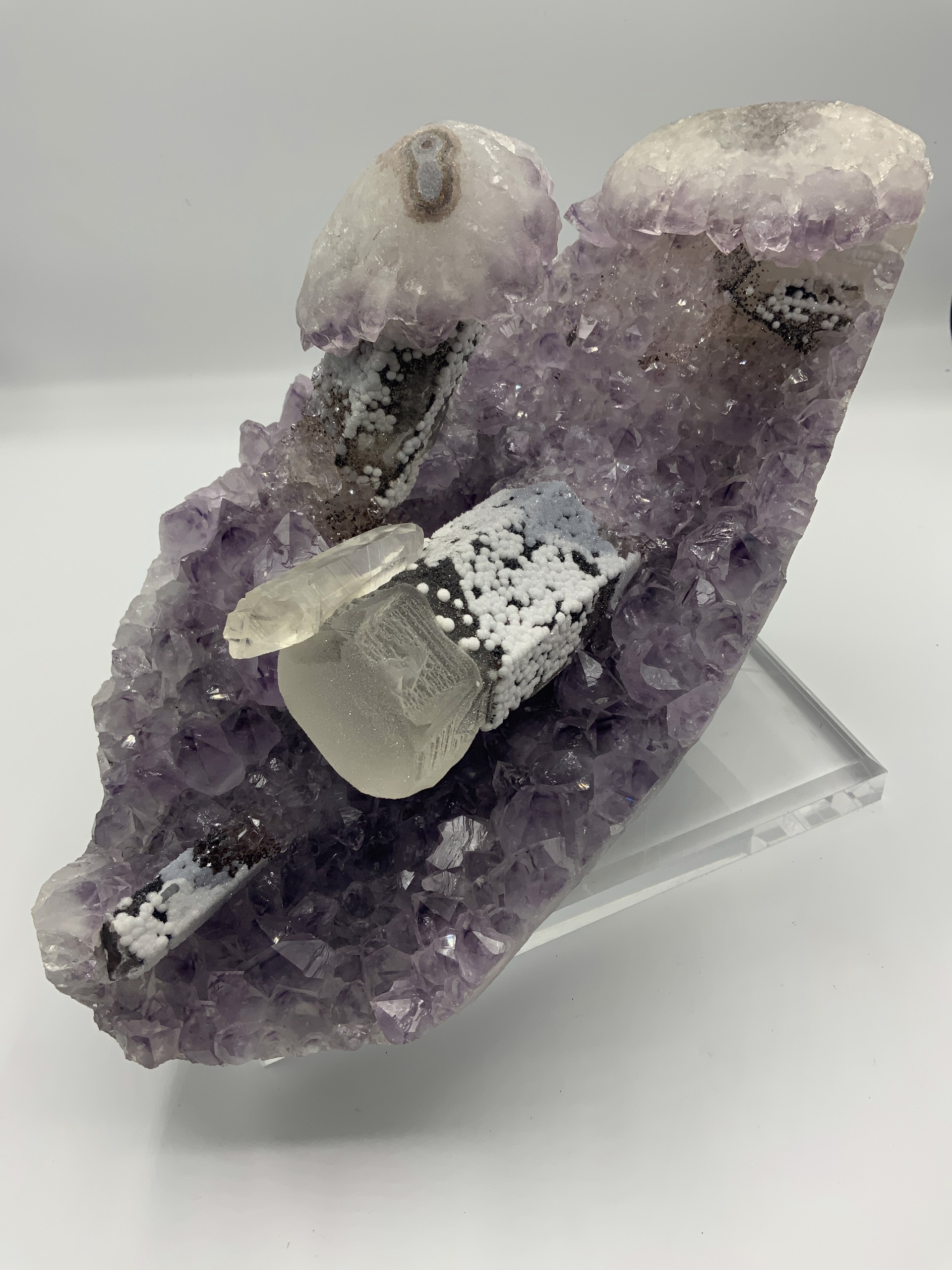 Amethyst with inclusions by Richard Kessler