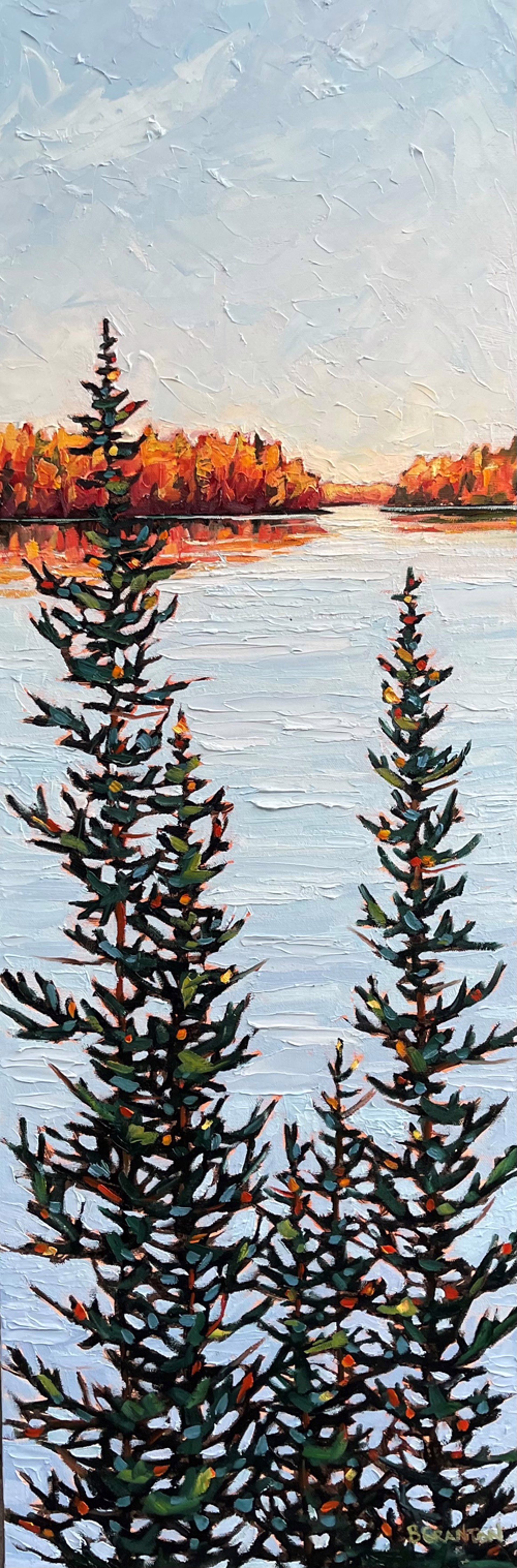 All Spruced Up (Unframed) by Brigitte Granton