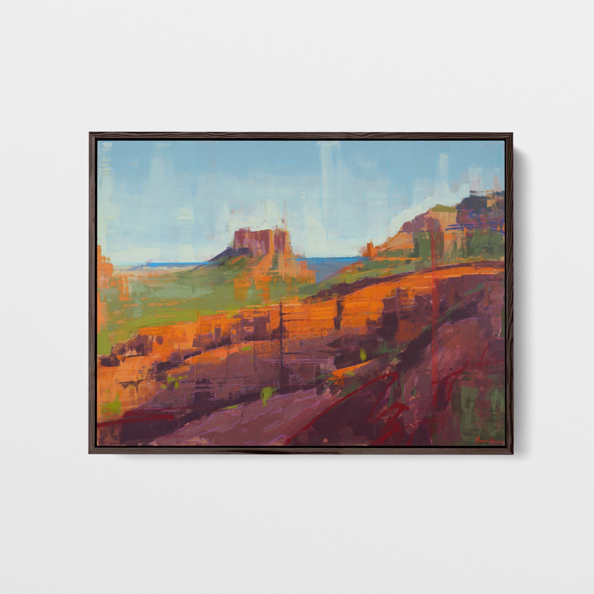 Vibrant Vista (Cathedral Rock Sedona) by James Ayers