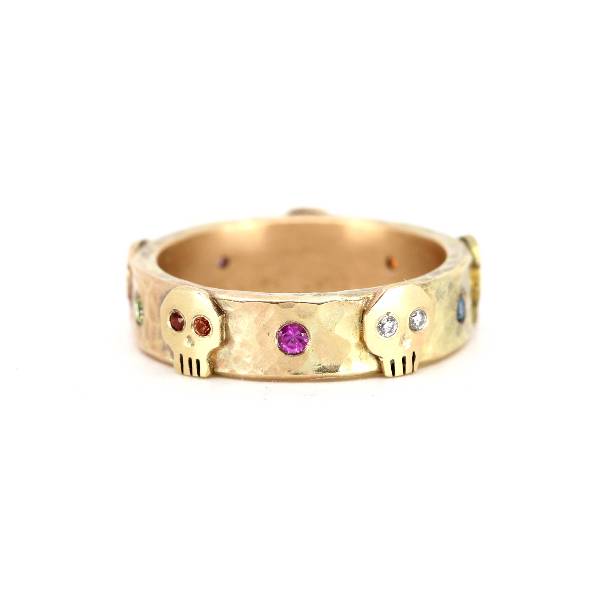 5-Skull Ring (Size 6.5+) by Susan Elnora