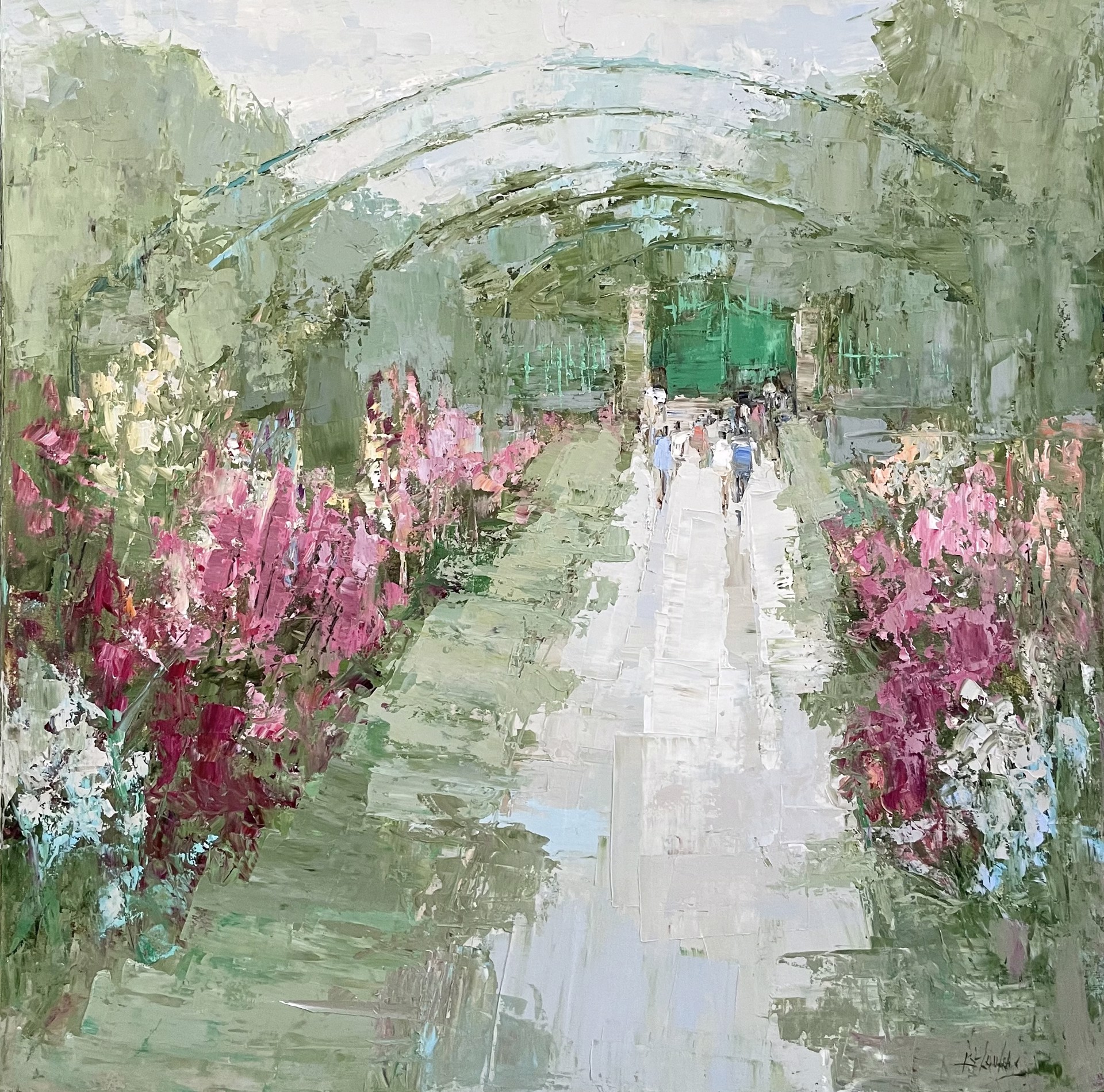 Monet’s Arches by Barbara Flowers