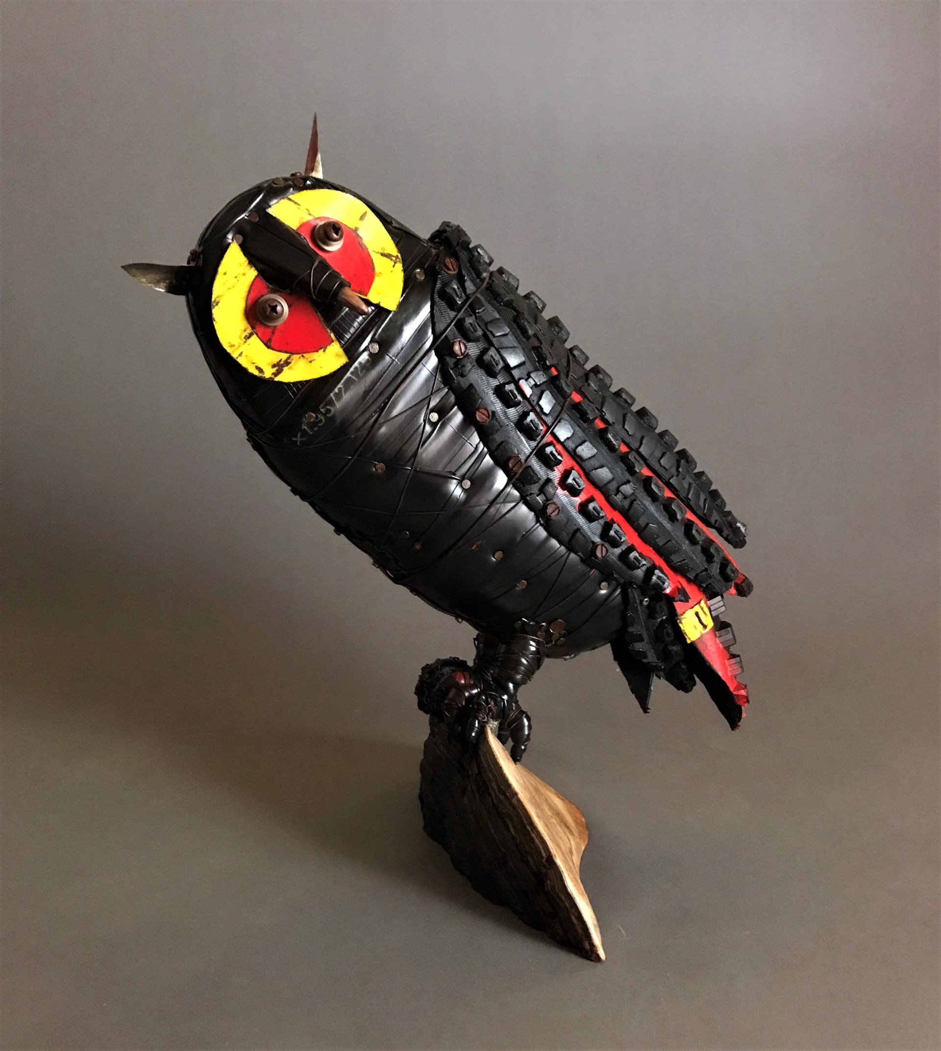 Red-Eared Owl by Geoffrey Gorman