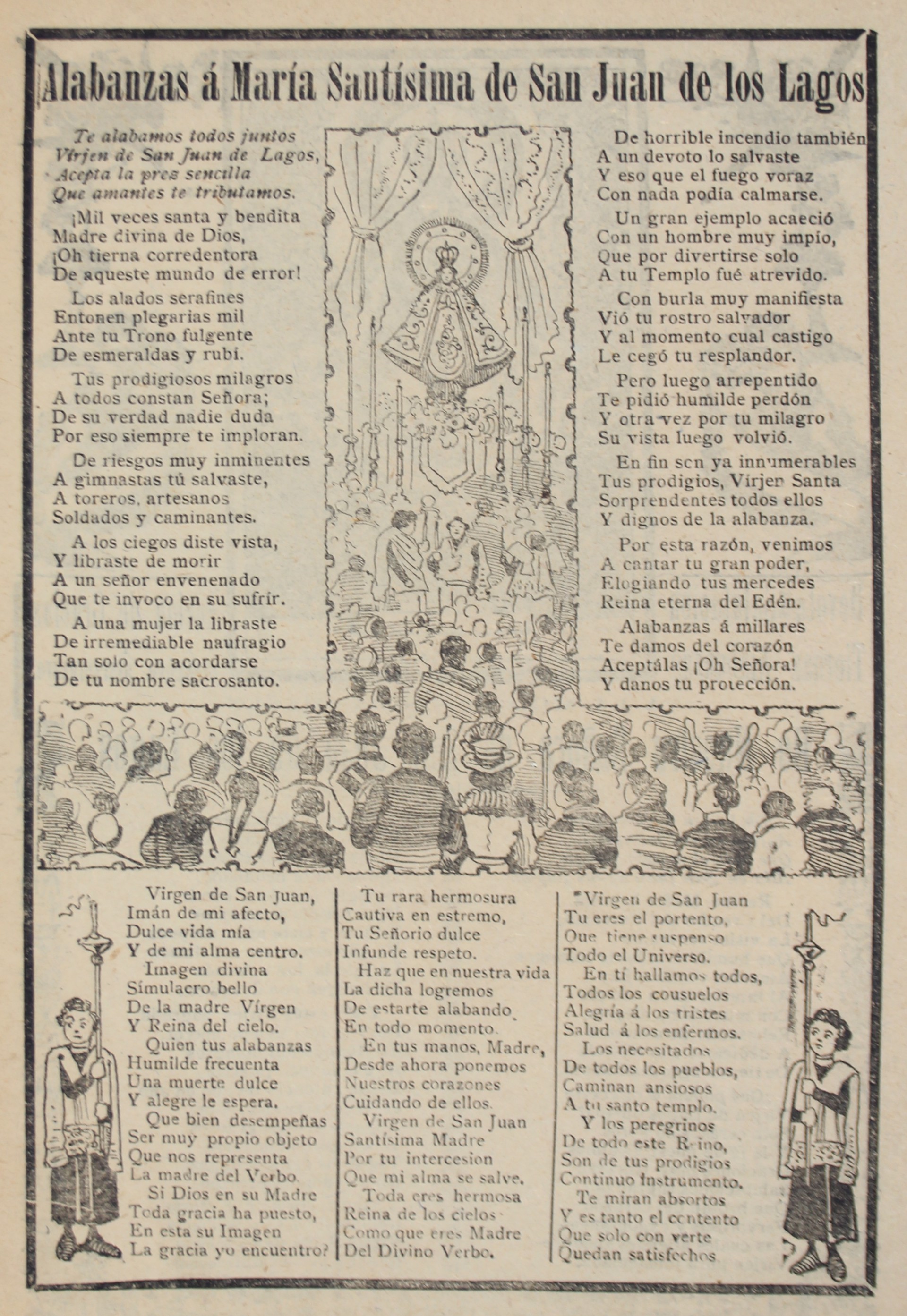 Nuestra Señora de San Juan de los Lagos by José Guadalupe Posada