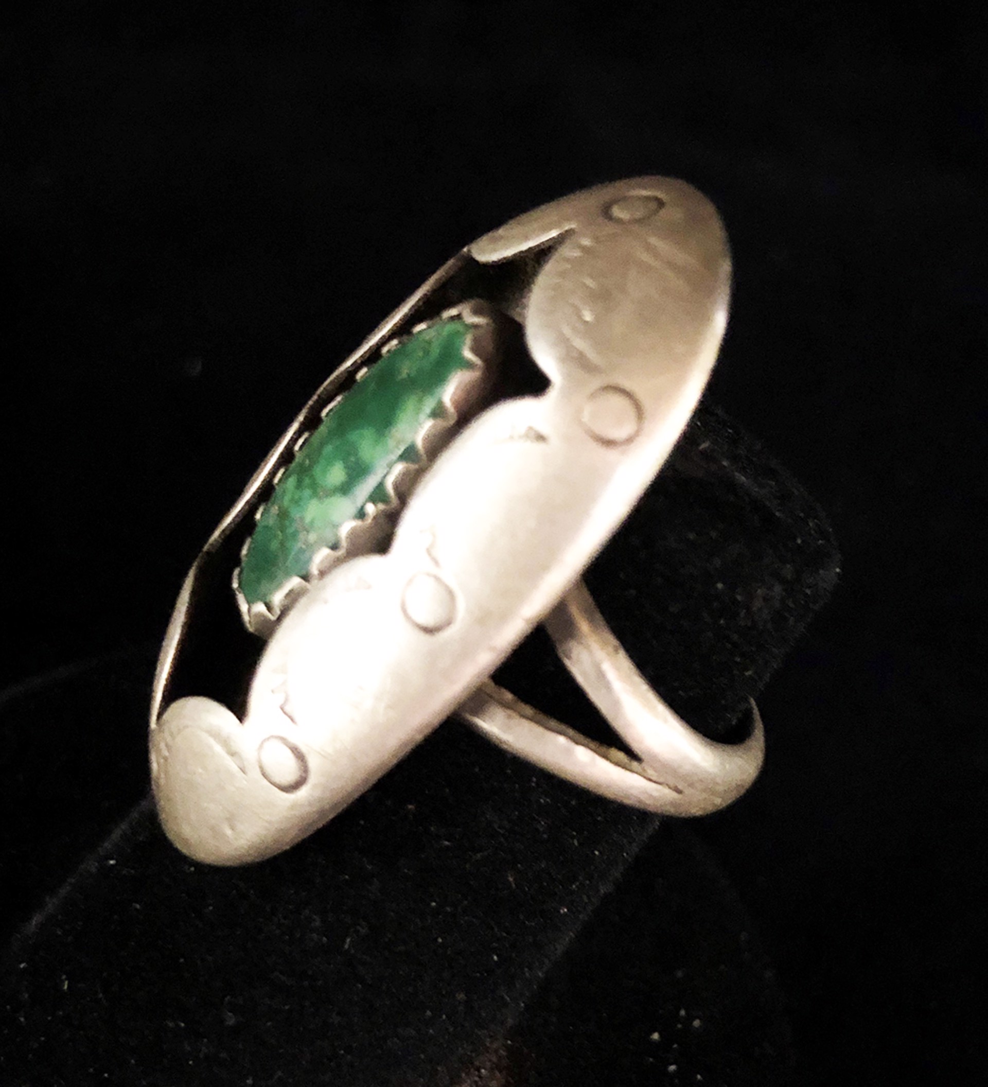 Navajo Turquoise Shadow Ring