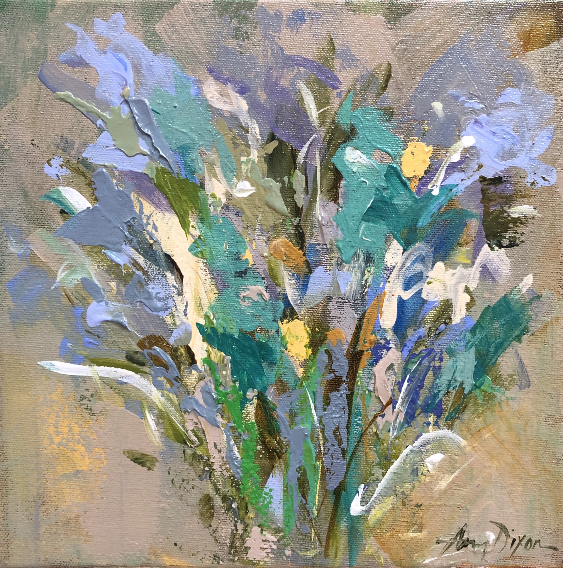 Expressions in Blue III by Amy Dixon