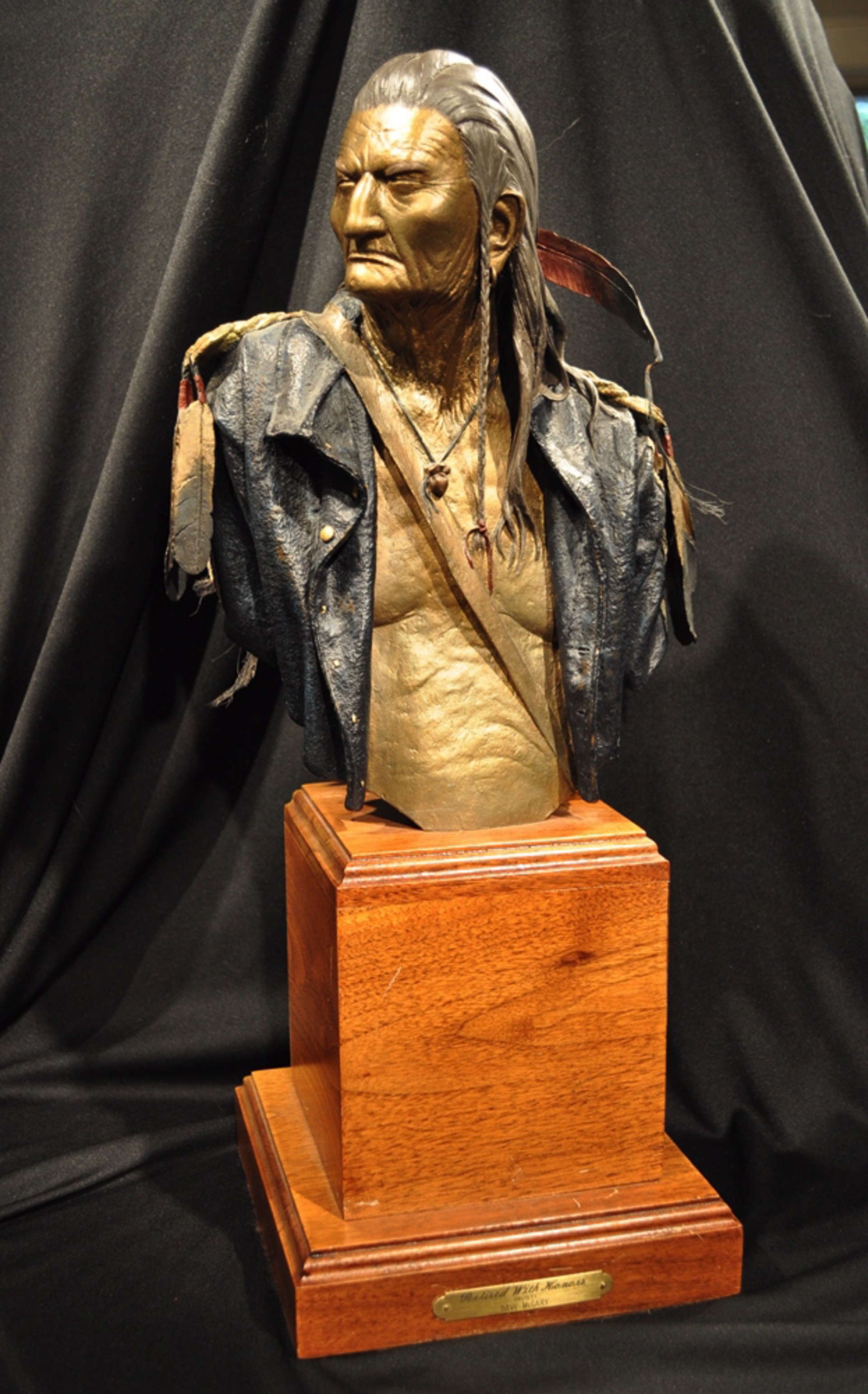 Retired with Honors (bust) by Dave McGary (sculptor) (1958-2013)