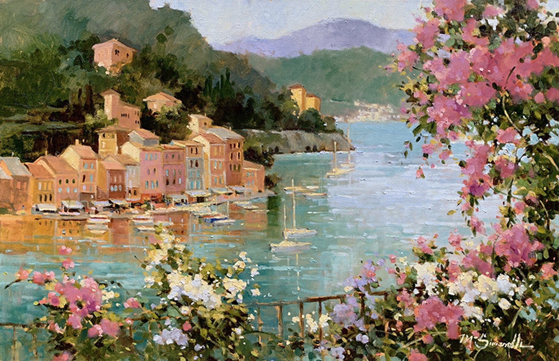 Portofino Vista by Marilyn Simandle