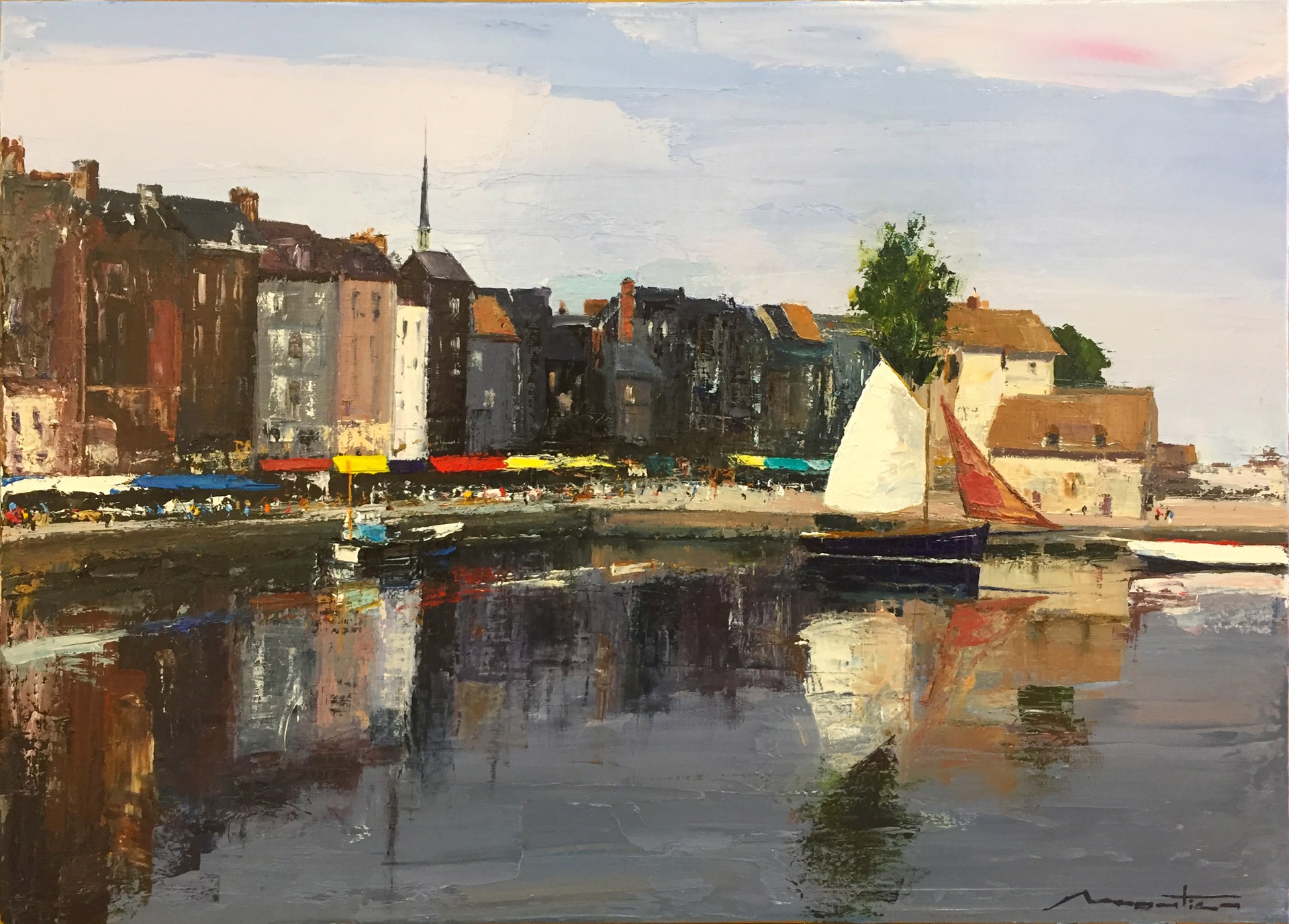 Honfleur (SOLD) by GERARD MORTIER