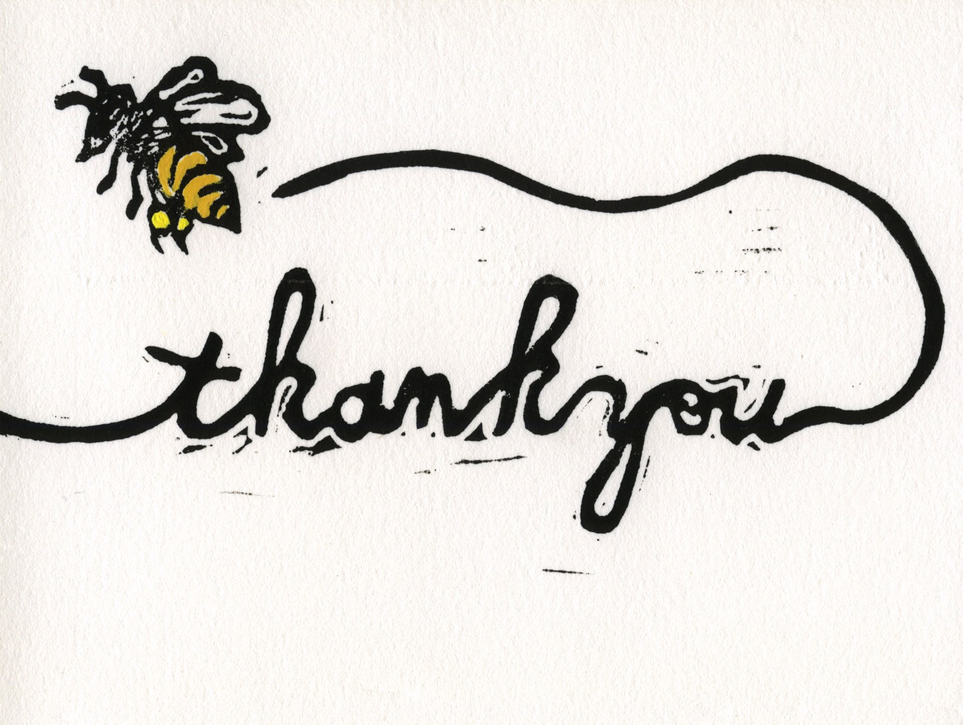 Honeybee Thank You by Allison Hull