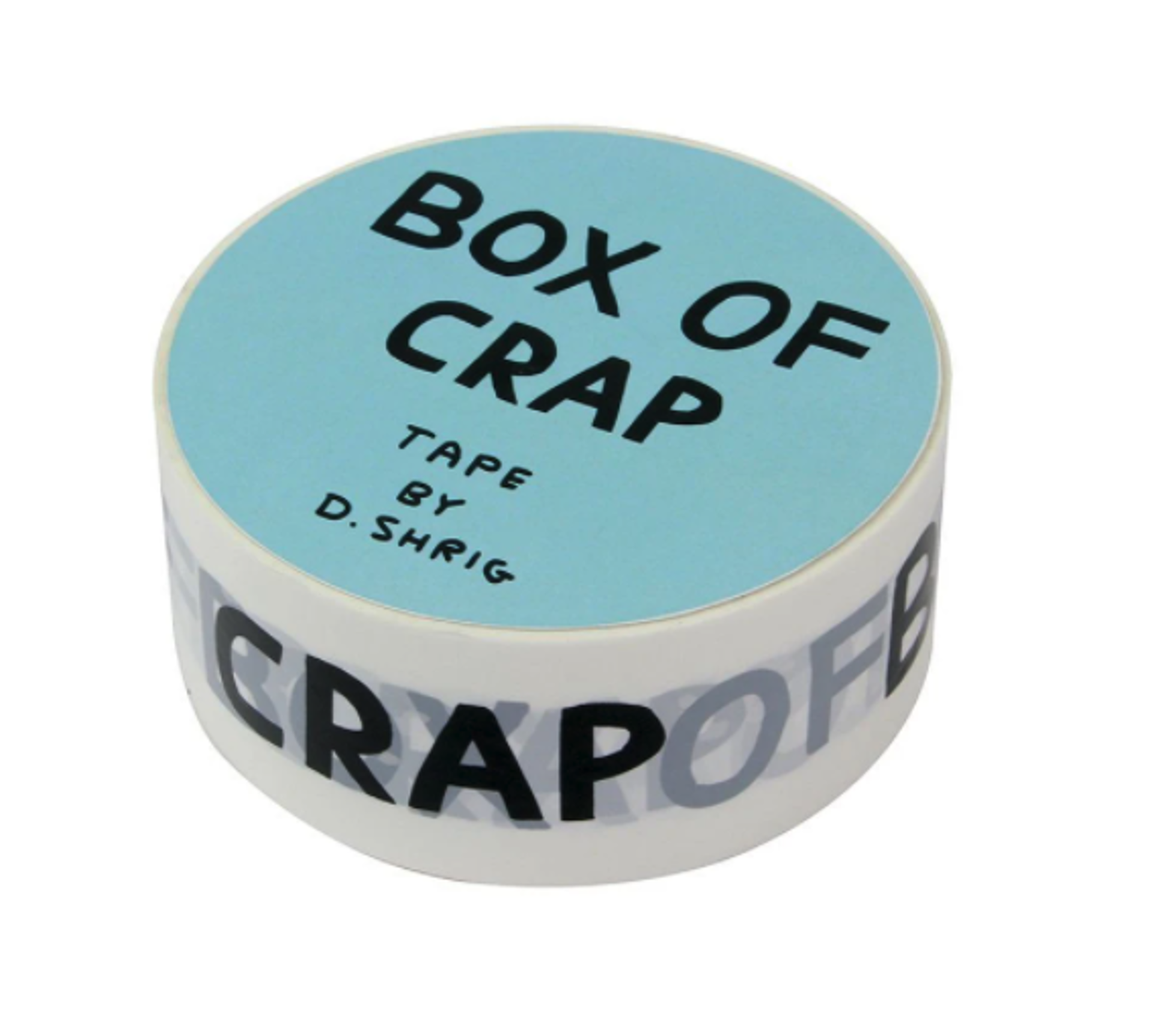 Box of Crap Packing Tape by David Shrigley