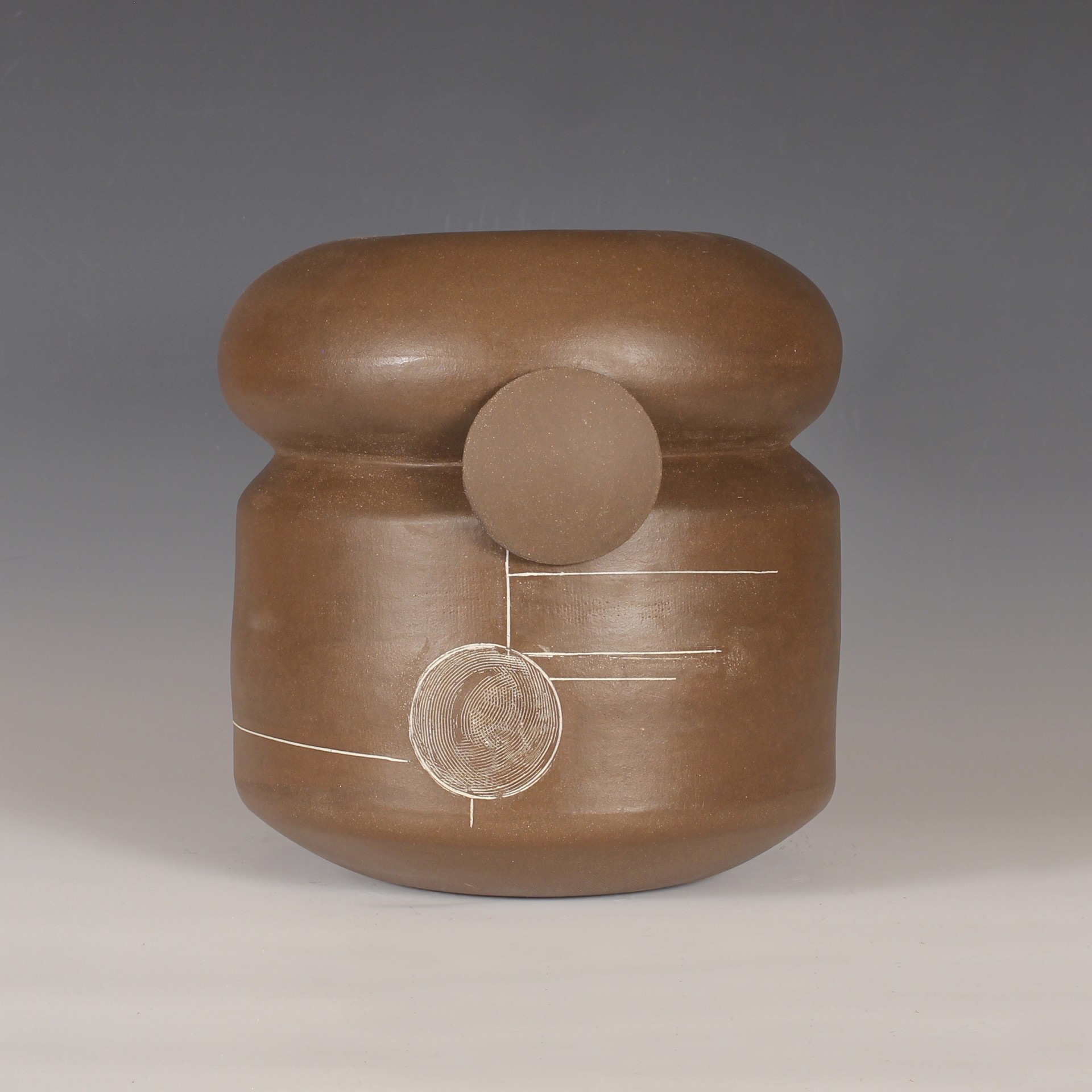 Brown Cylinder IV by b. brown