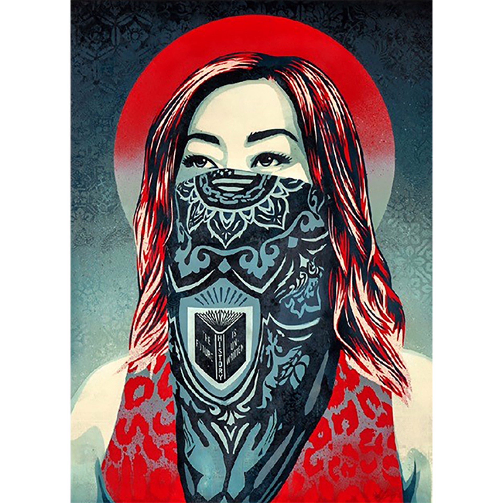 Just Future Rising, Version 4 by Shepard Fairey