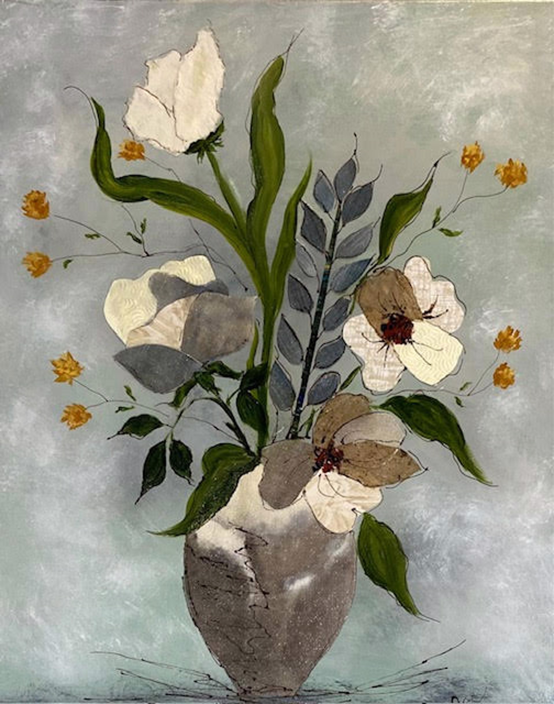 Floral #1 by Cecelia Dunn