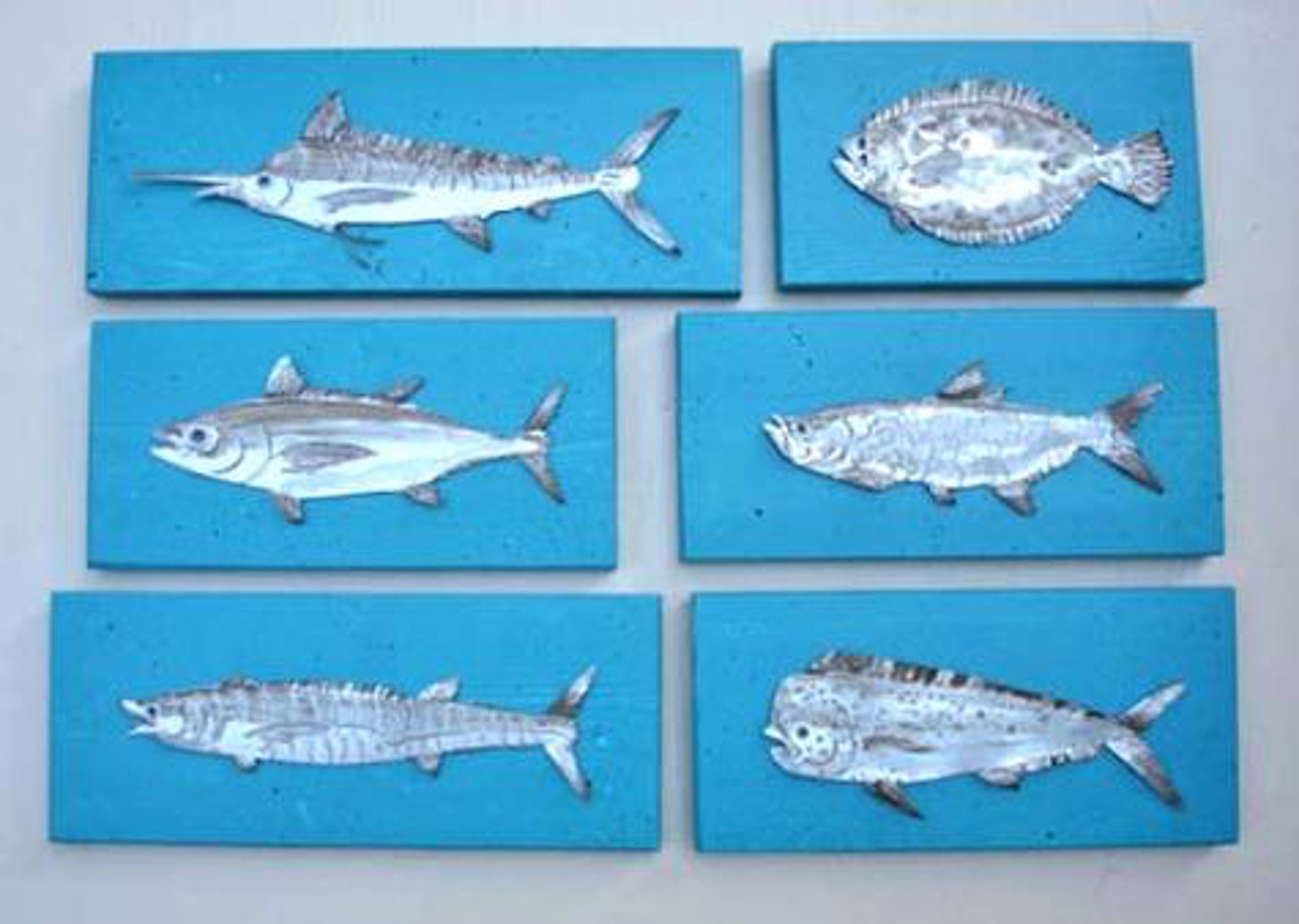 Fish Plaque(s) 2 by Jo Watson