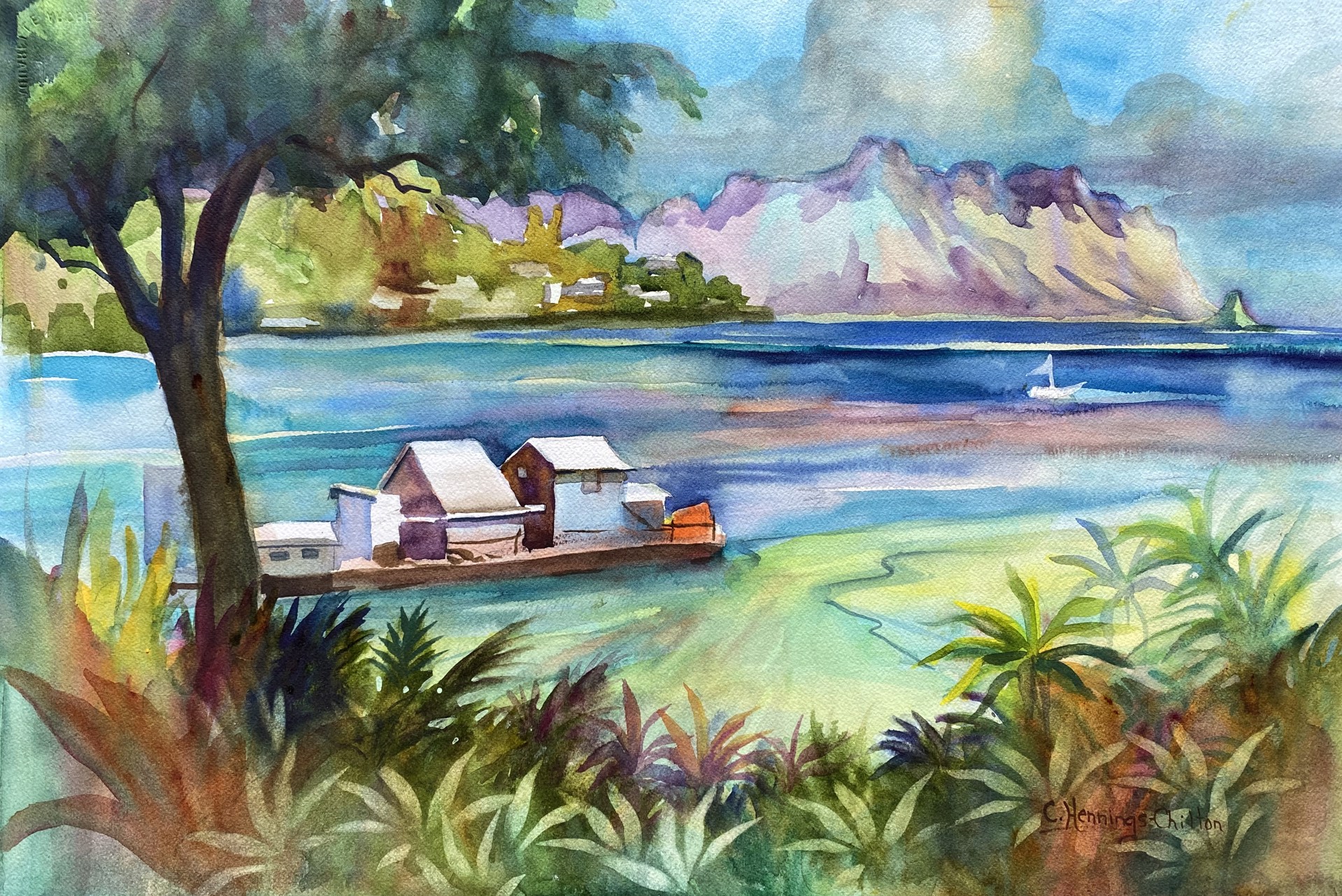 Heʻeia Park by Connie Hennings-Chilton