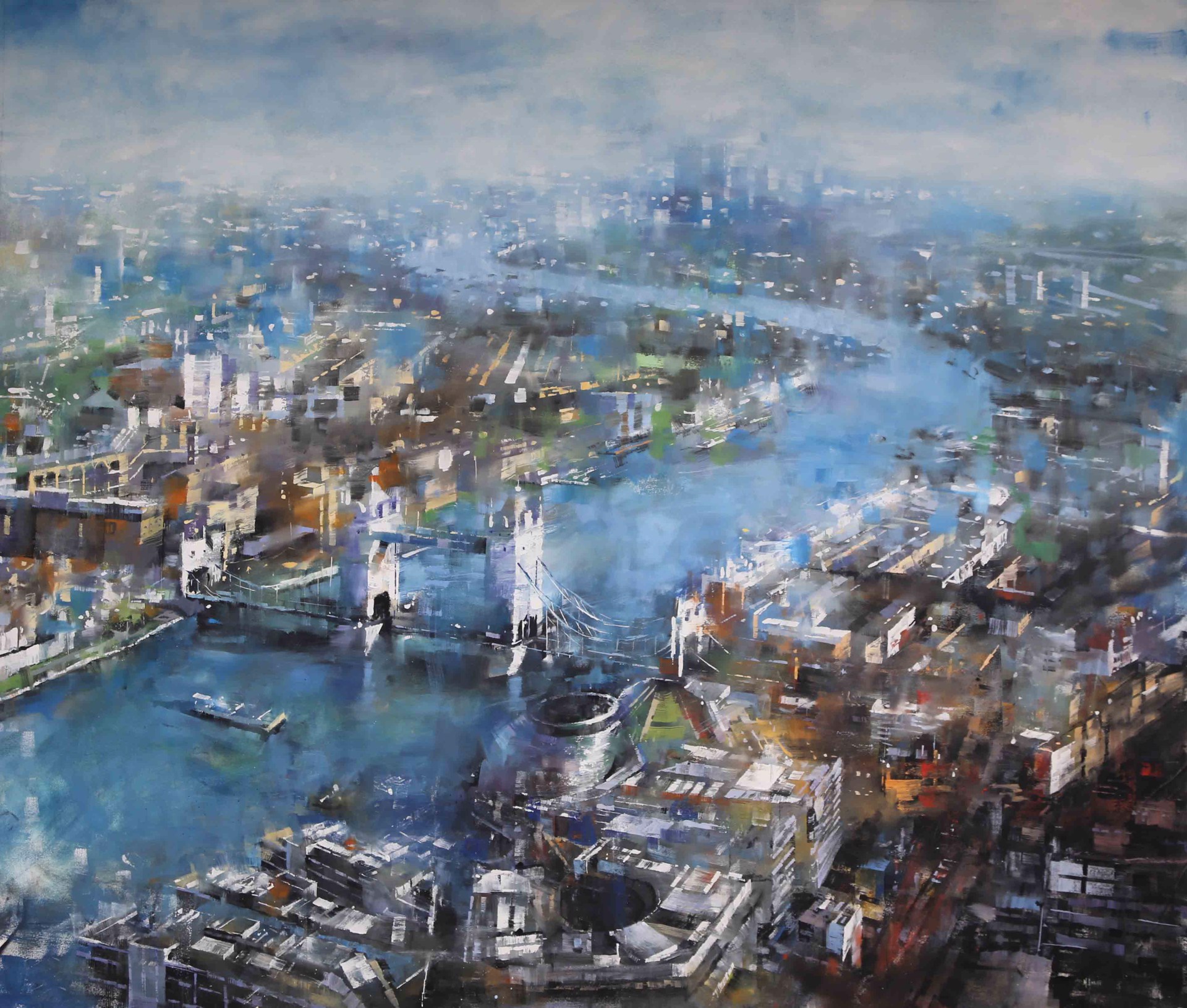 Over Thames (SOLD) by MARK LAGUE