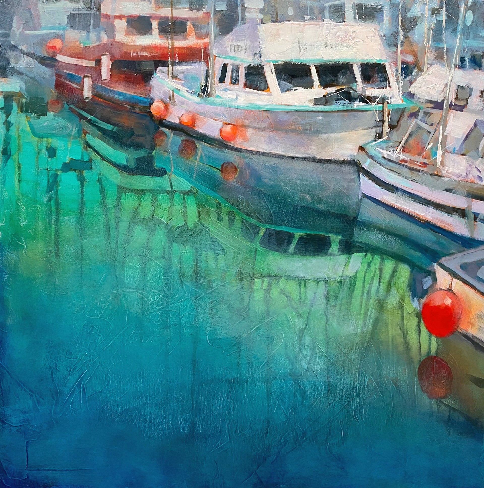 Harbor Reflection by Linda Wilder