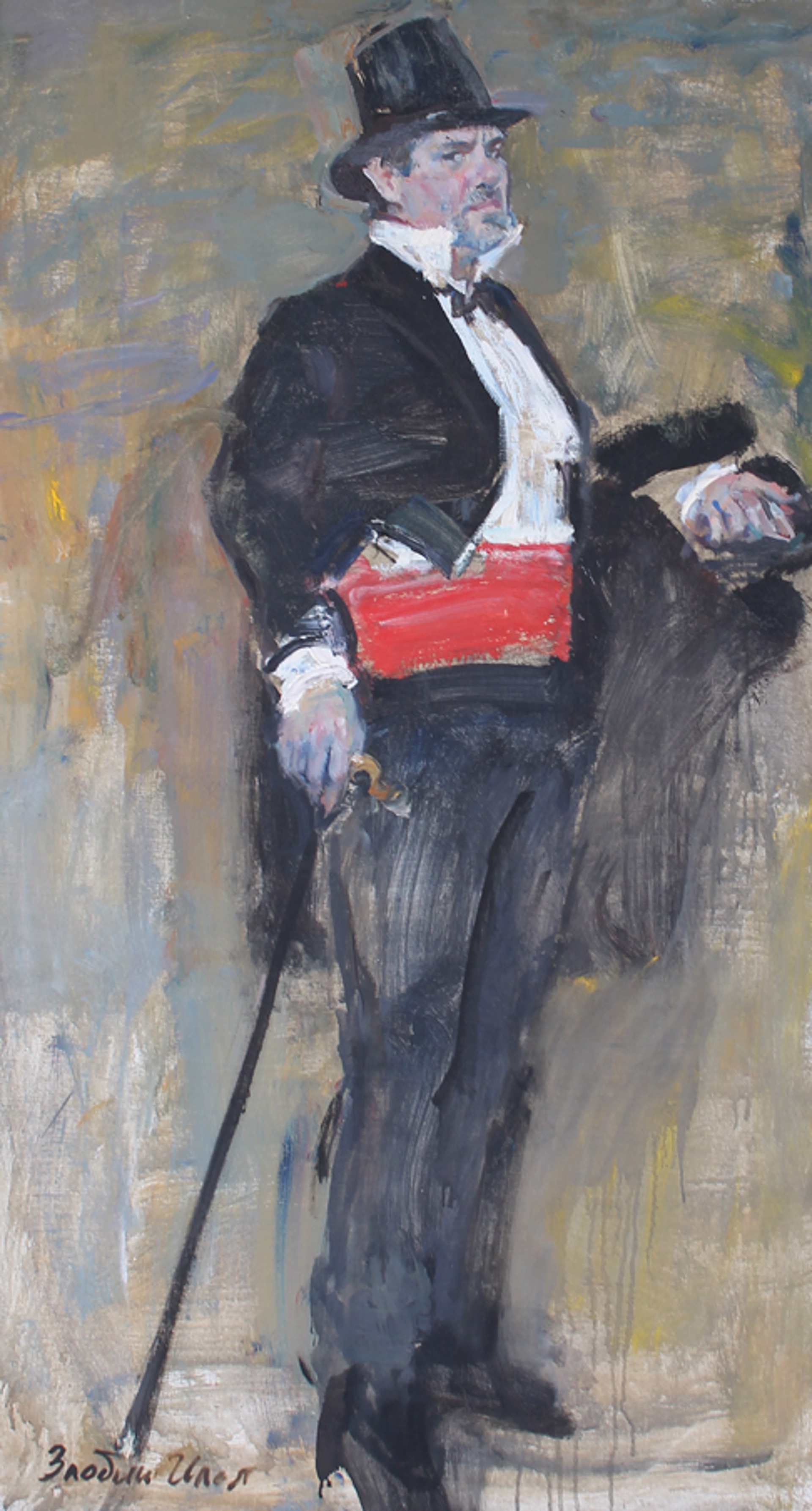 Gentleman in Tailcoat by Ilya Zlobin