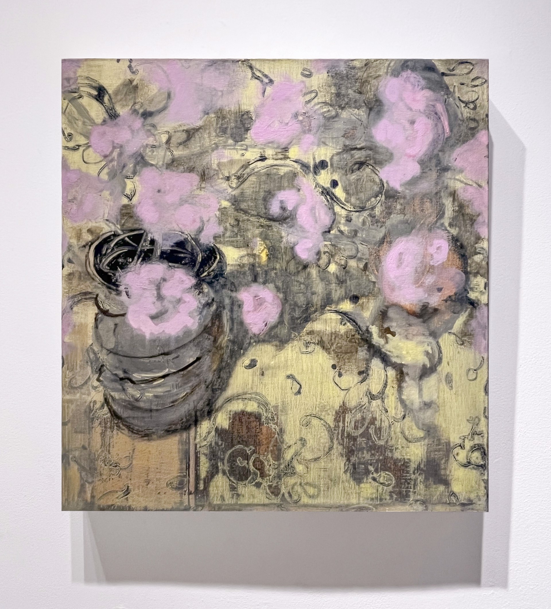 Vase of Pinks by David Konigsberg