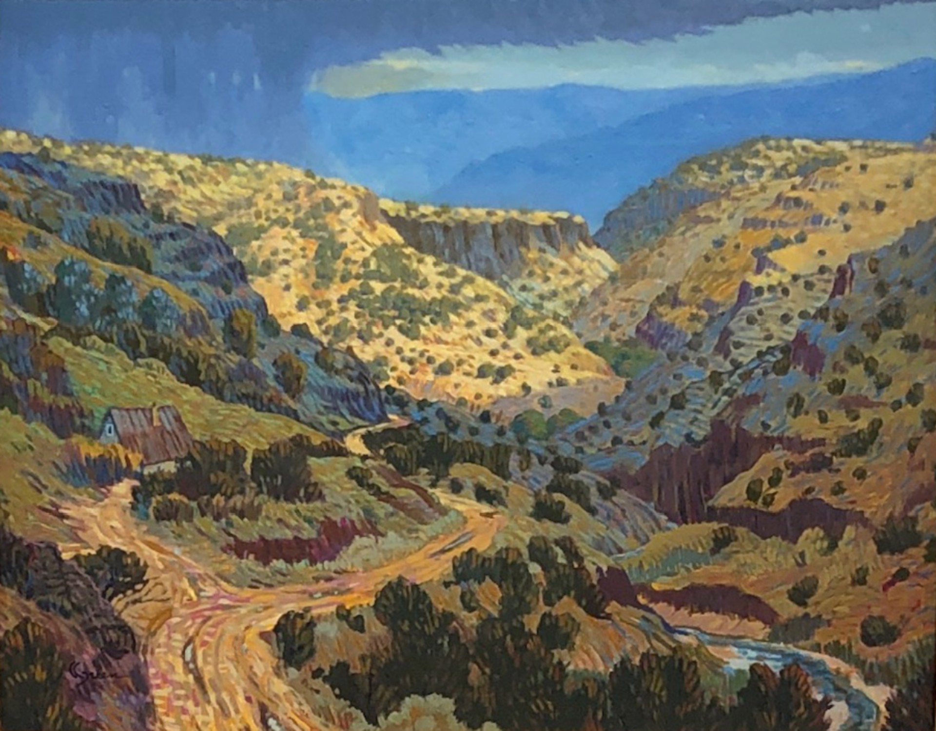 Storms Over the Canyon by Kenneth Green