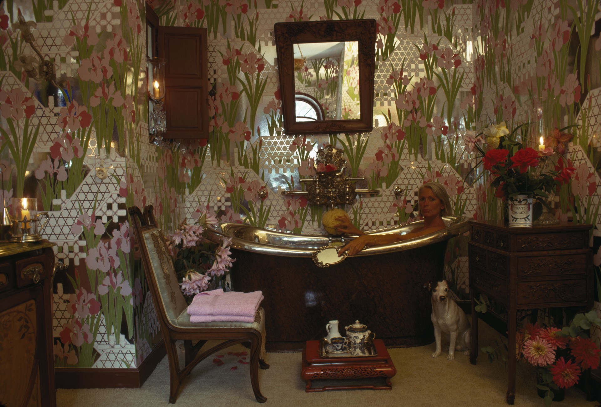 French Bath by Slim Aarons