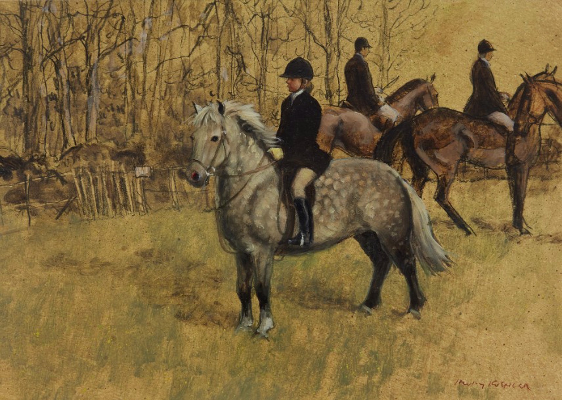 The Hunting Pony by Henry Koehler