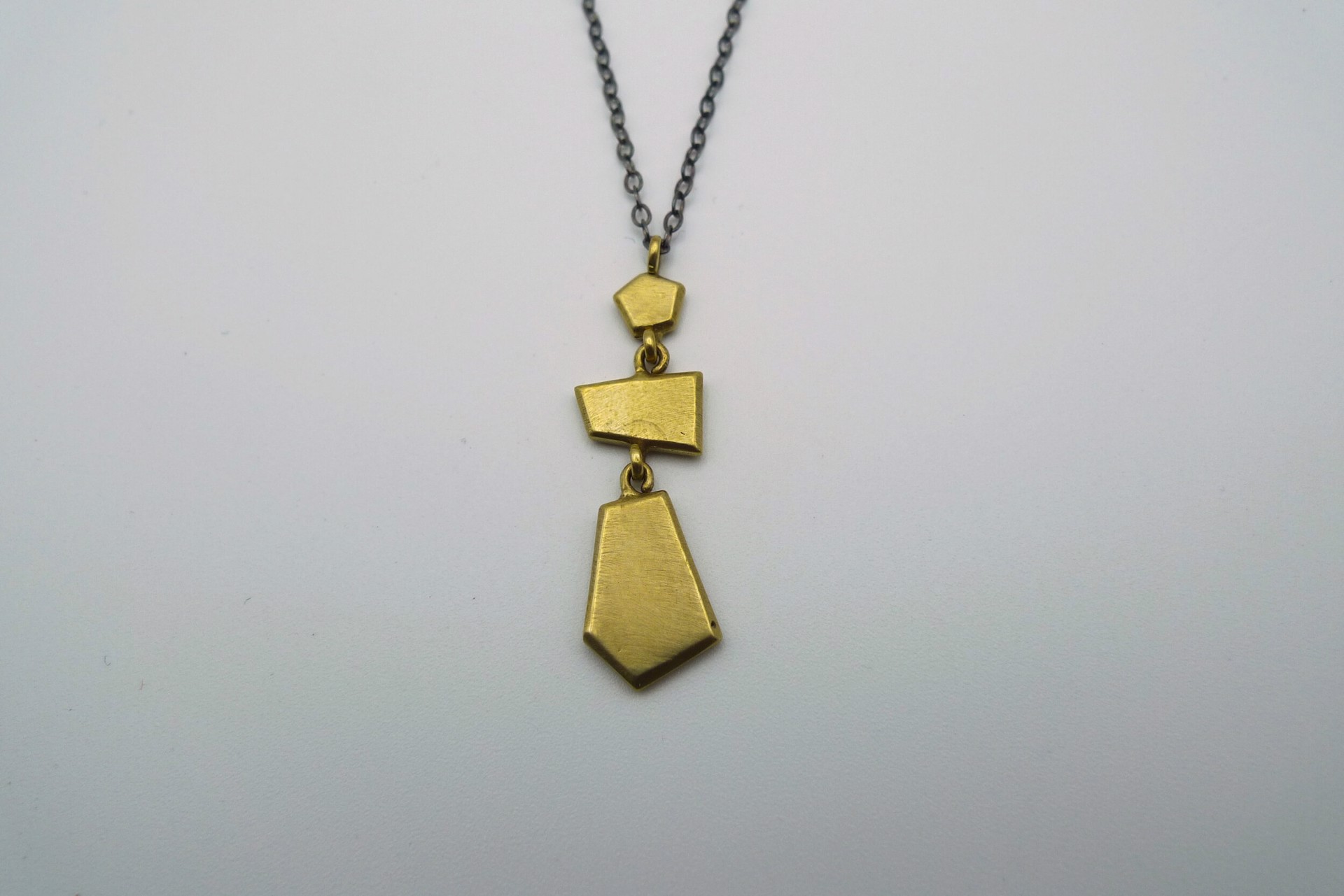 Faceted Stacked Necklace by Leah Staley
