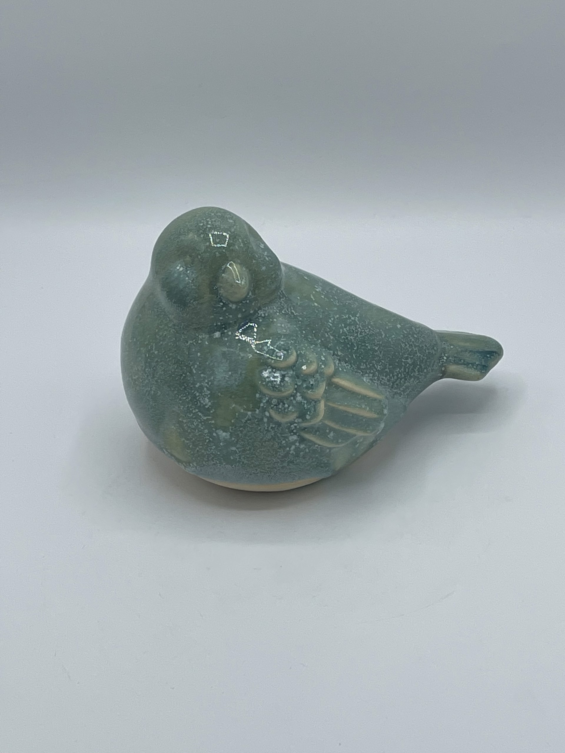 Large Bluebird Tail Down By Satterfield Pottery Pacesetter Gallery