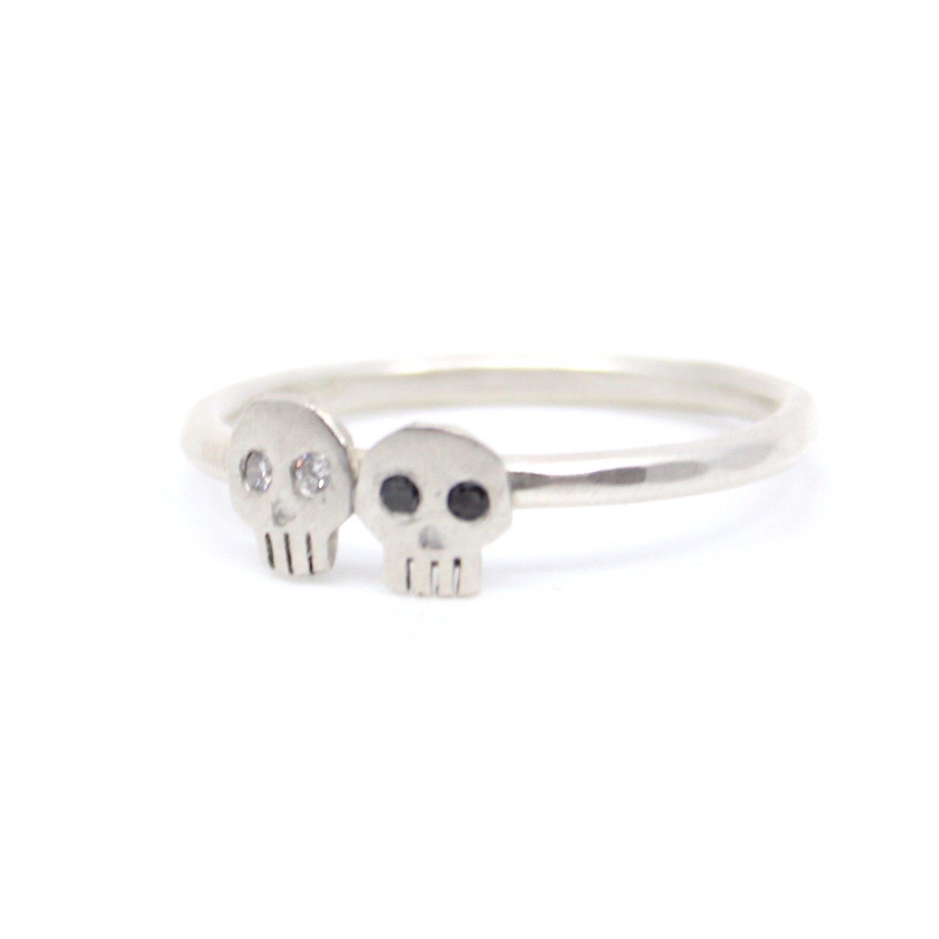 Skull Buddies Ring (Size 6.5) by Susan Elnora