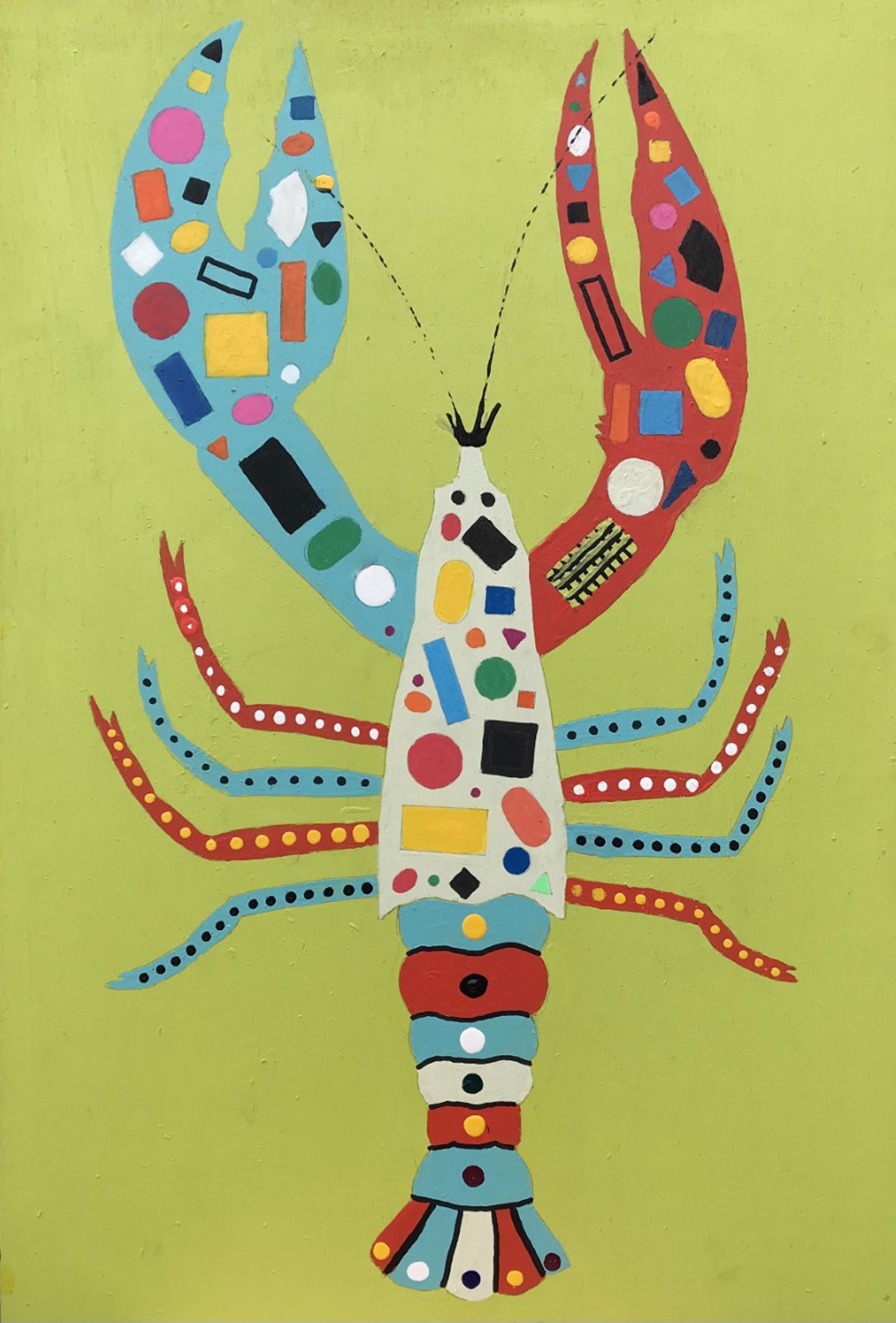 Polkadot Lobster #3 by Jodi Edwards