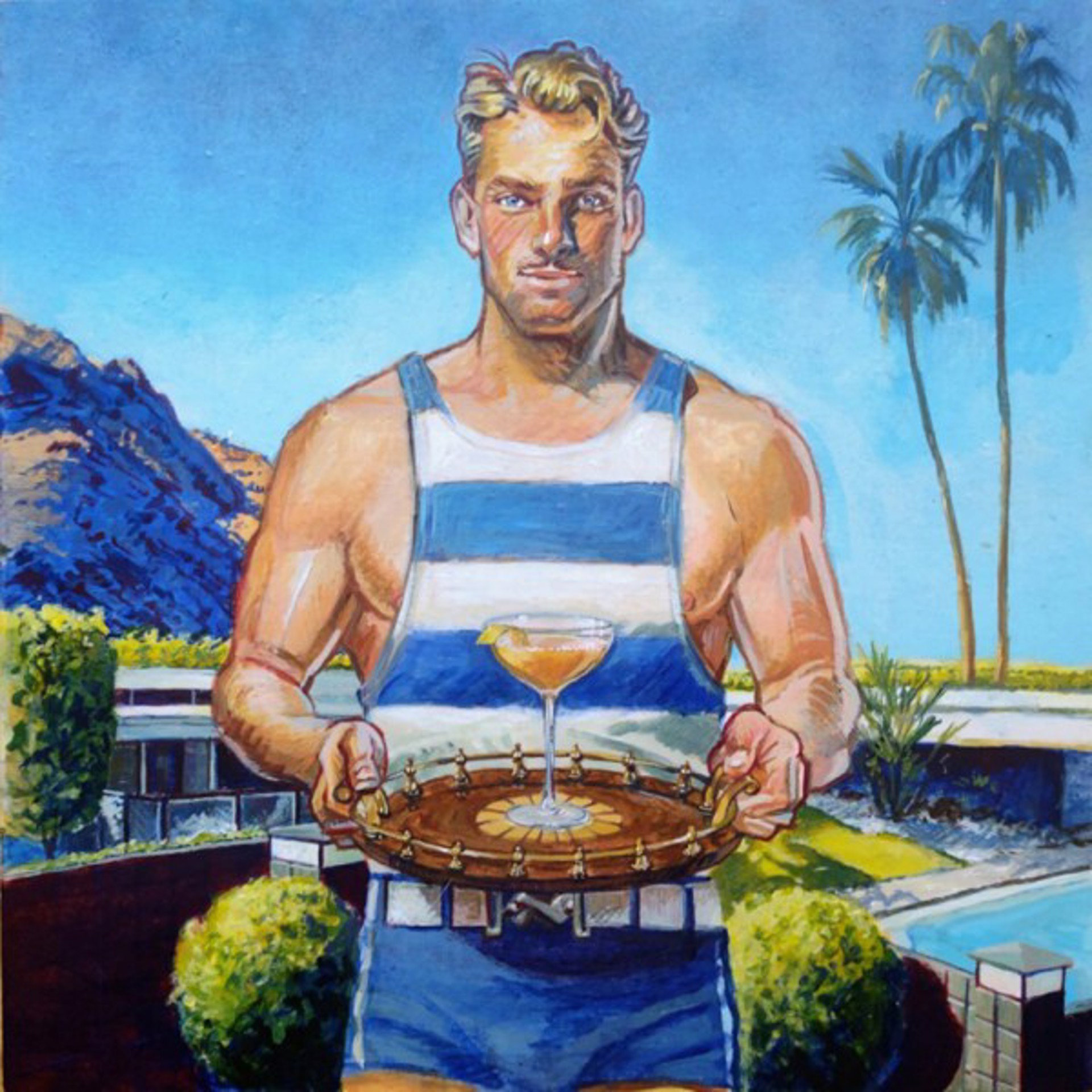 Classic Cocktails, Palm Springs, Brown Derby by Kurt Walters