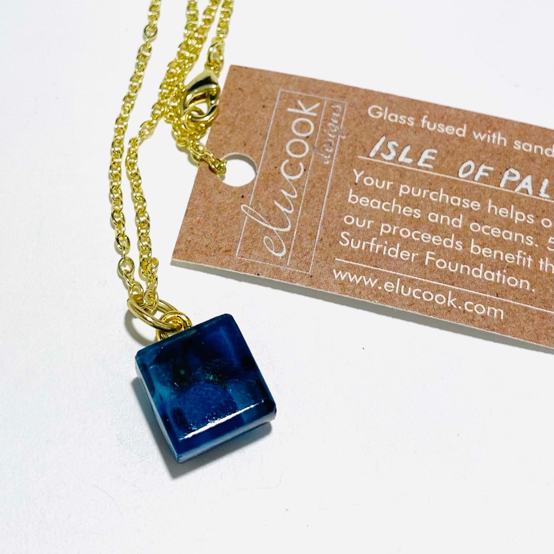 EC22-119 Mini Square Necklace by Emily Cook