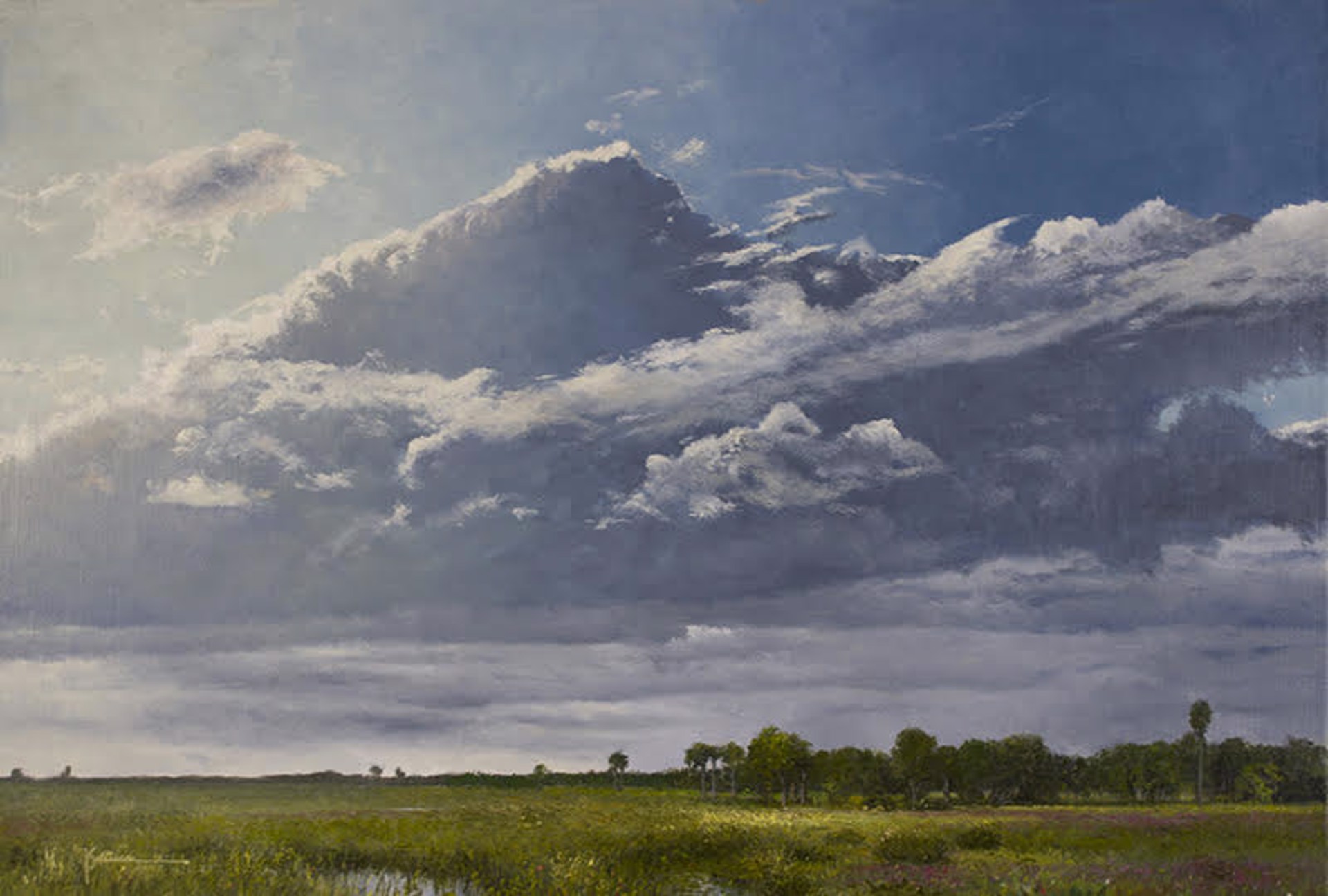 Clouds Over Merrit Island by Kent Sullivan