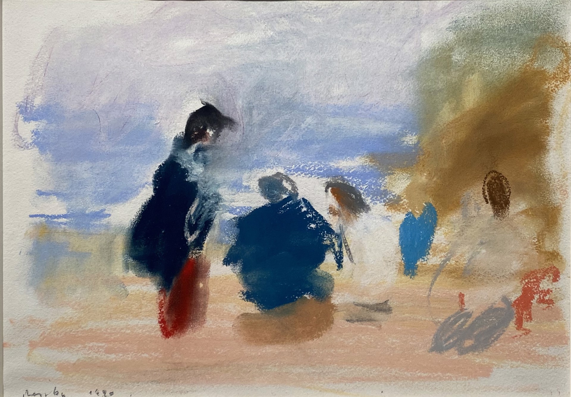 On the Beach I by Paul Resika