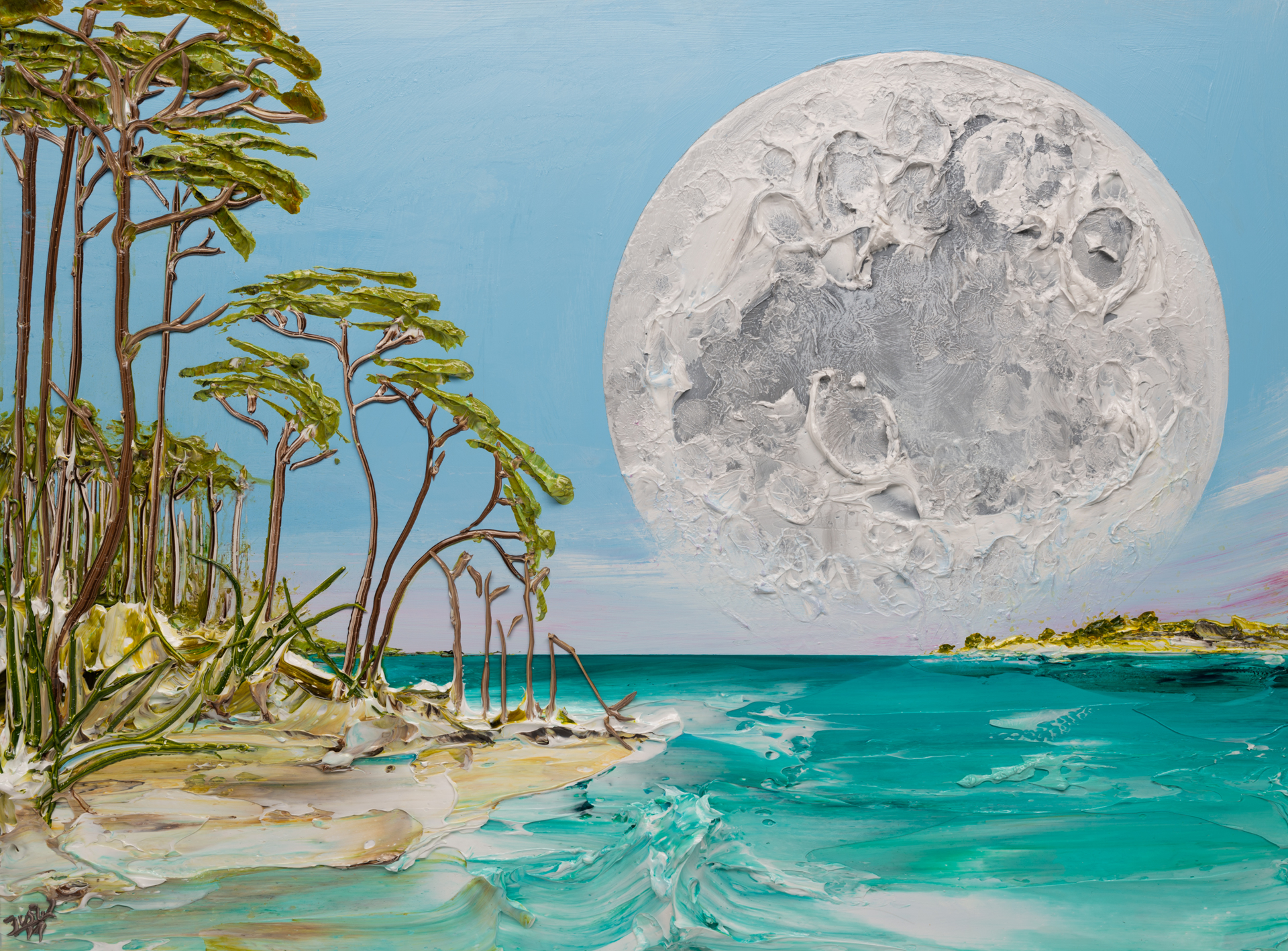 MOONSCAPE MS-40x30-2019-306 by JUSTIN GAFFREY