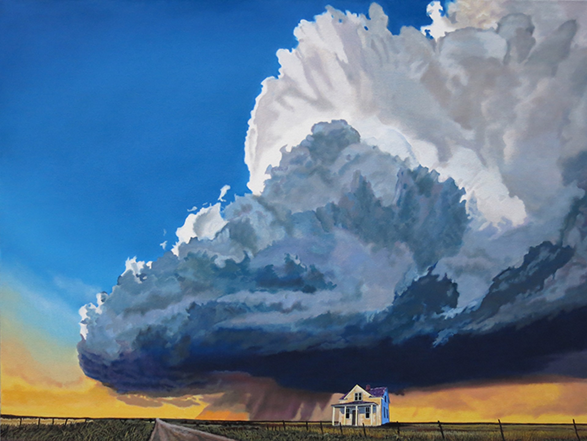 Thunder Road II (SOLD) by BRUCE CASCIA