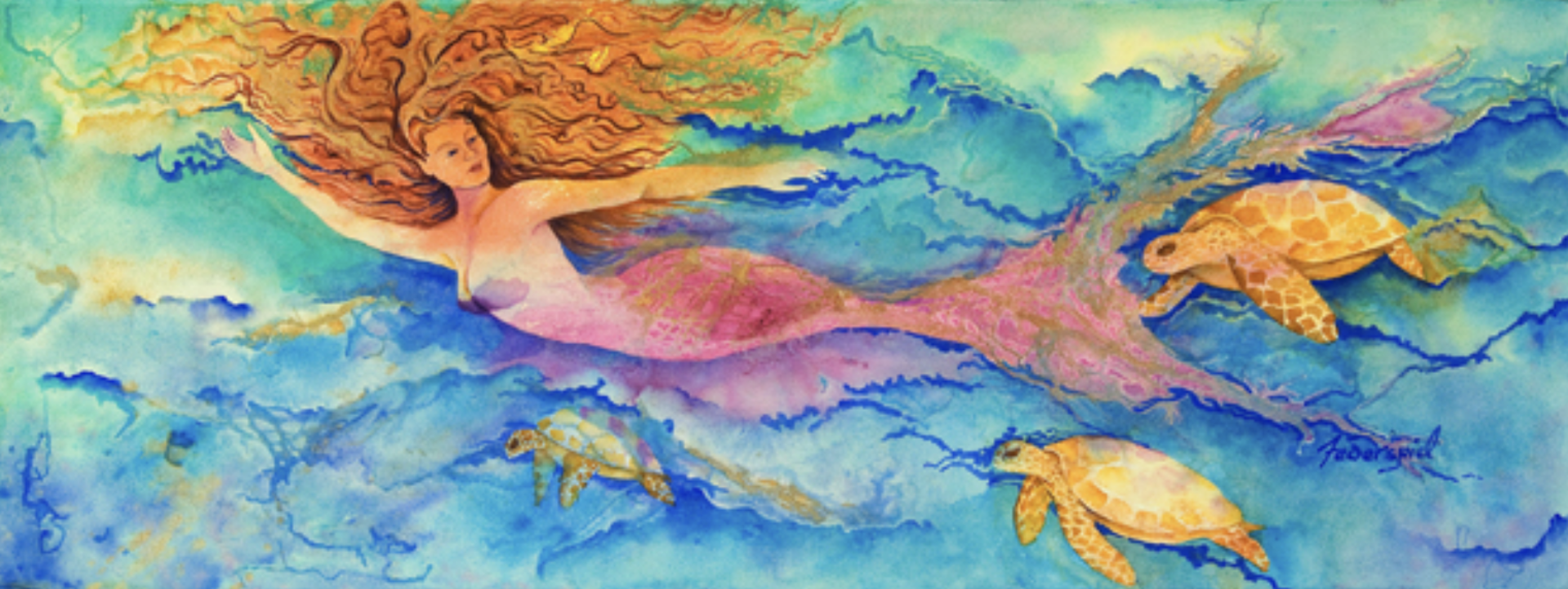 Follow Me Mermaid by Patrice Ann Federspiel