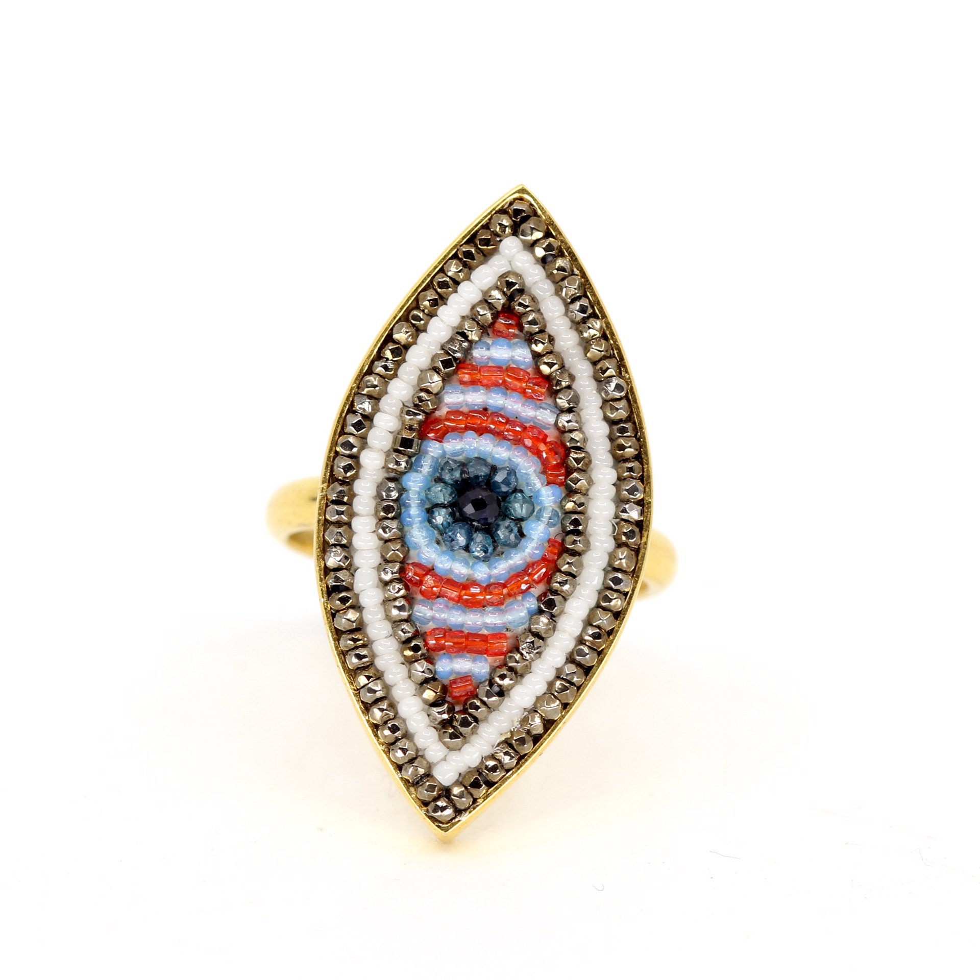 Sapphire Eye Ring by Hollis Chitto