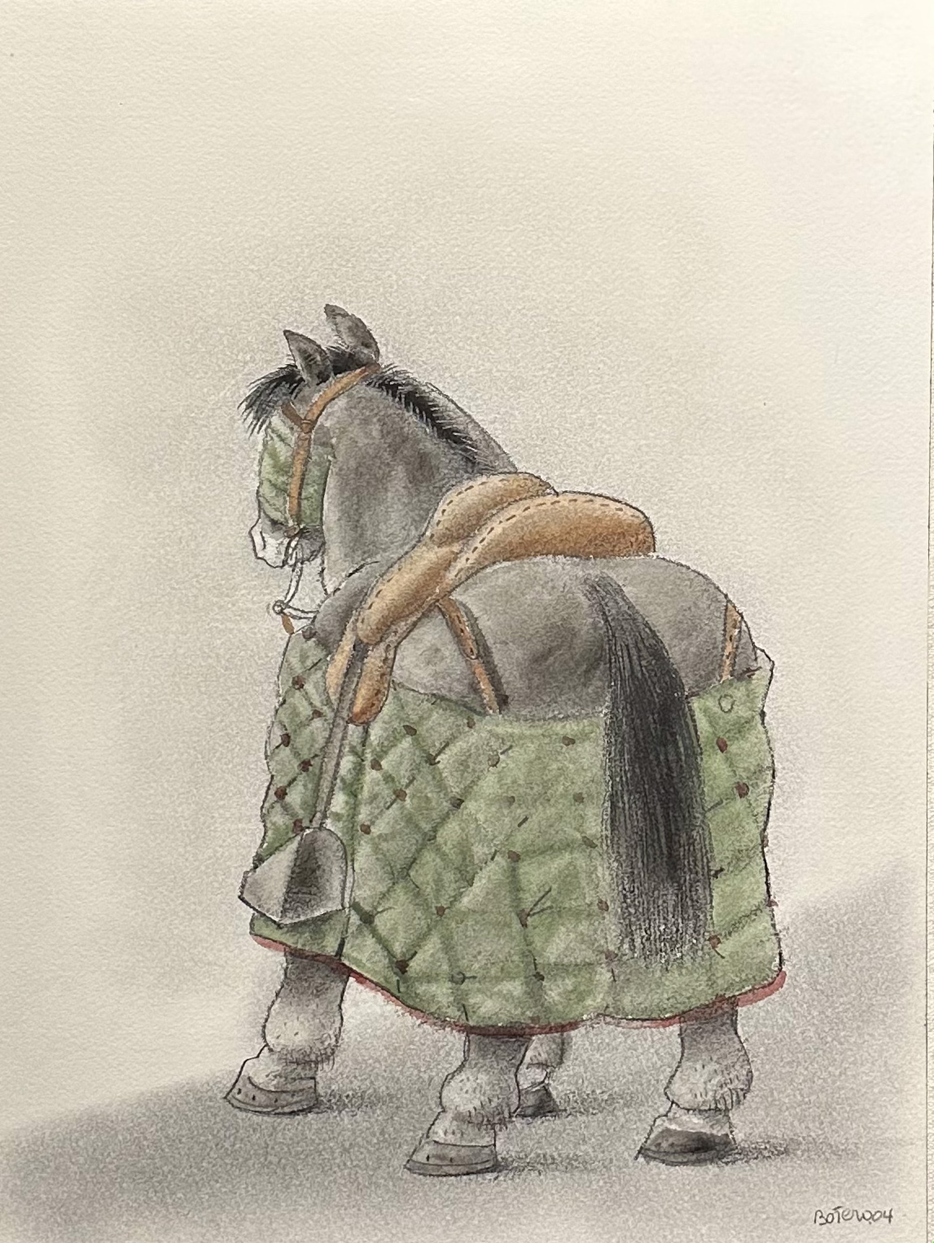 Horse by Fernando Botero