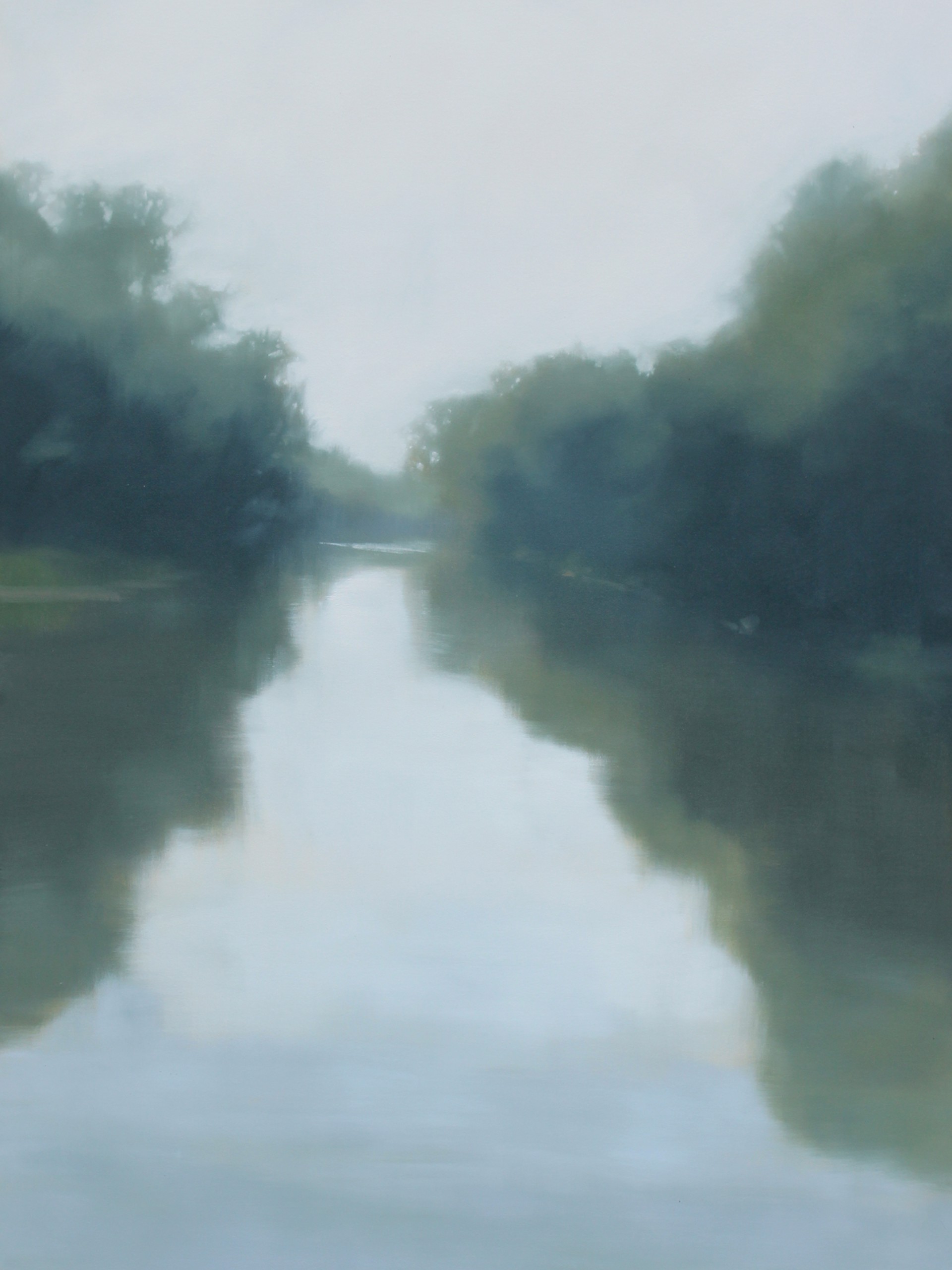 Early River {SOLD} by Megan Lightell