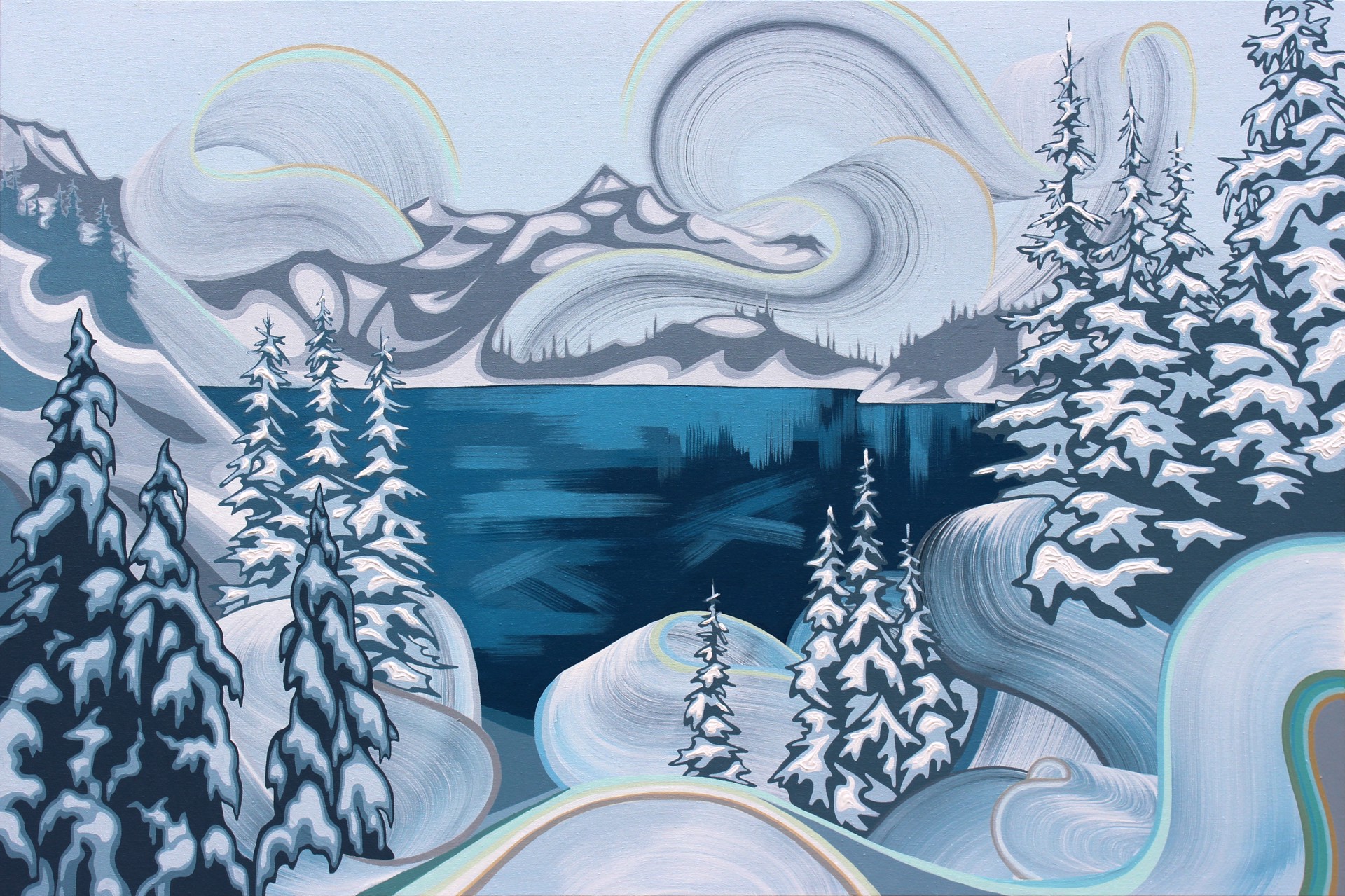 Snowscape by Tess Paul